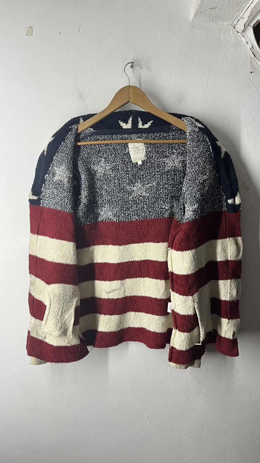 Japanese Brand POWER TO THE PEOPLE U.S.A FLAG JACKET Size US M / EU 48-50 / 2 - 6 Thumbnail