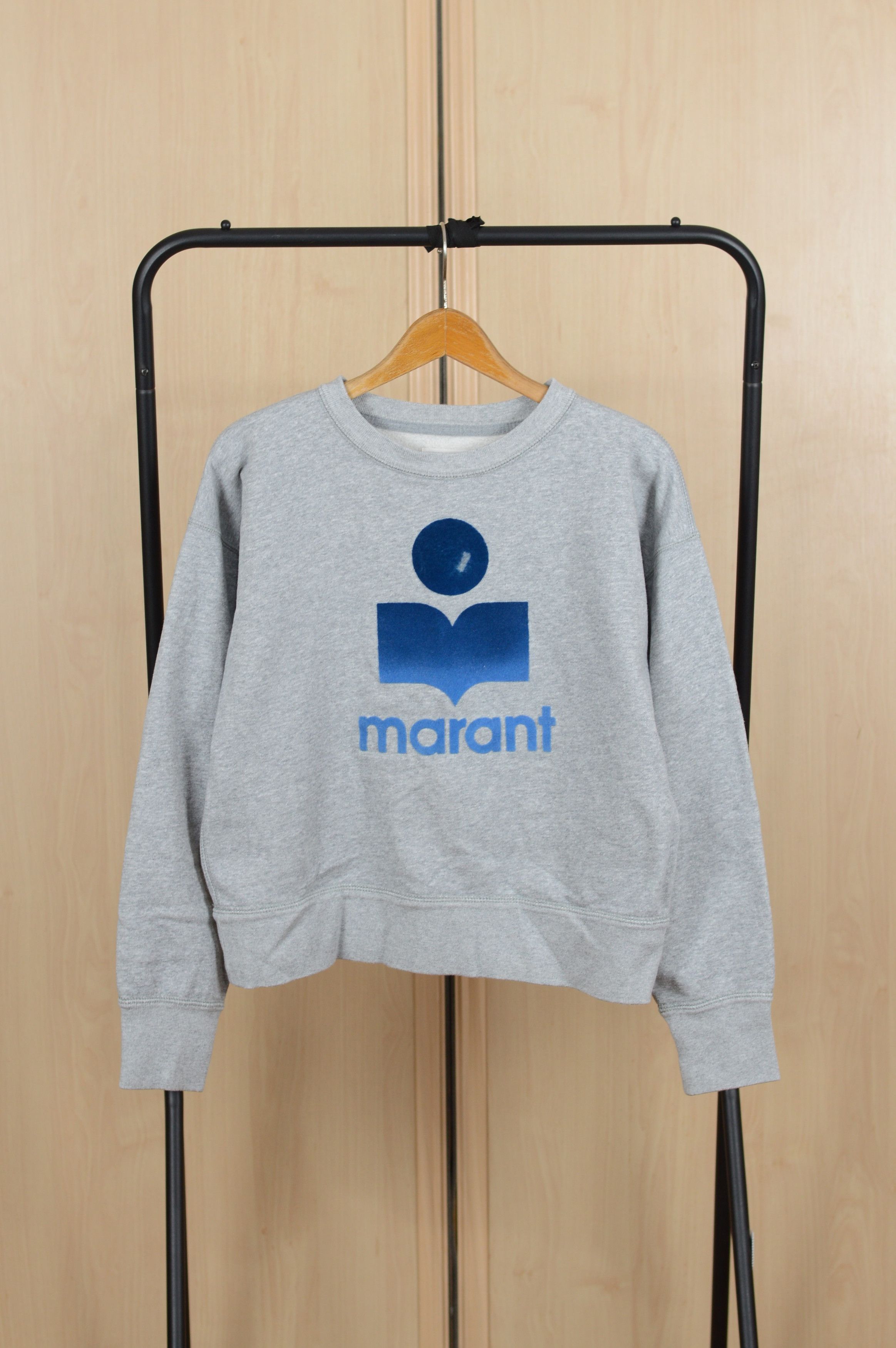 Isabel Marant Etoile Isabel Marant Big Logo Sweatshirt Size S / US 4 / IT 40 - 1 Thumbnail