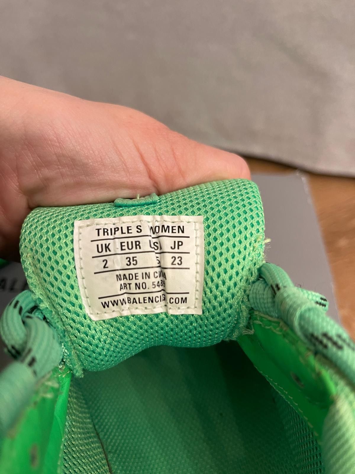 Balenciaga Balenciaga Triple S Sneakers Size US 4 / IT 34 - 5 Thumbnail