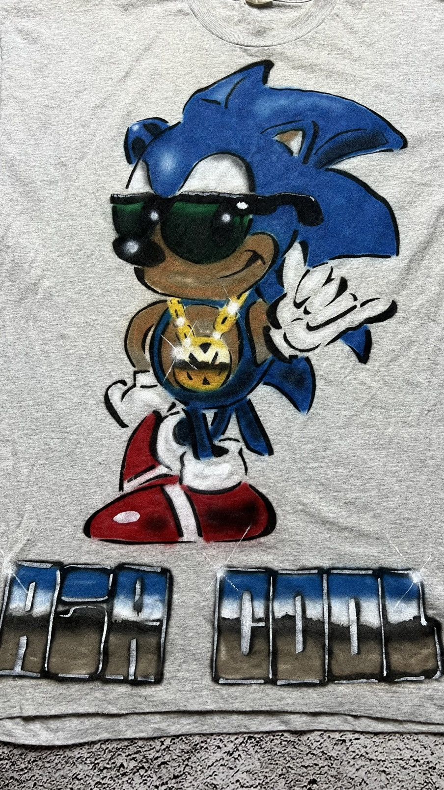 Other Early 90’s Rare single stitch Sonic the hedgehog t shirt Size US L / EU 52-54 / 3 - 3 Thumbnail