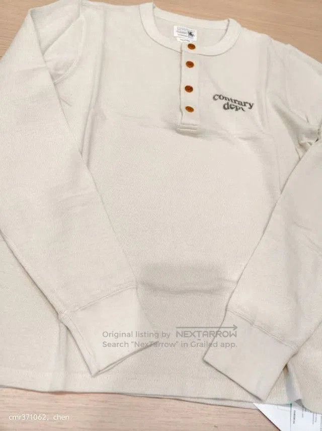 Visvim VISVIM Contrary Dept Ribs Henley. Size US M / EU 48-50 / 2 - 4 Thumbnail