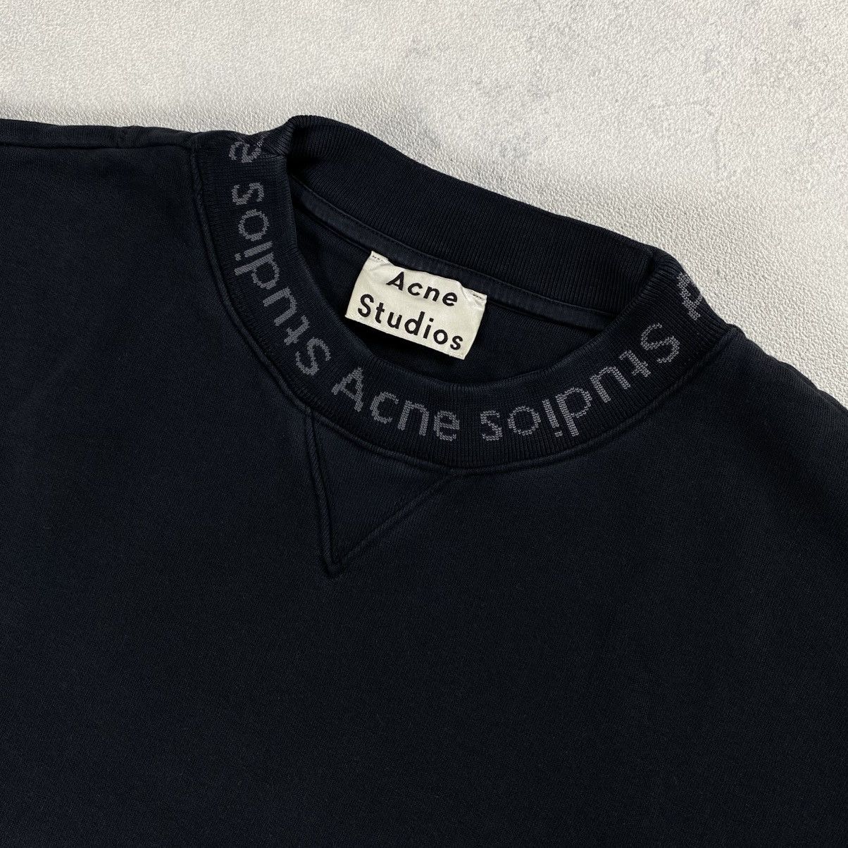 Acne Studios Acne Studios Flogho Oversize Sweatshirt Men's Size US L / EU 52-54 / 3 - 3 Thumbnail