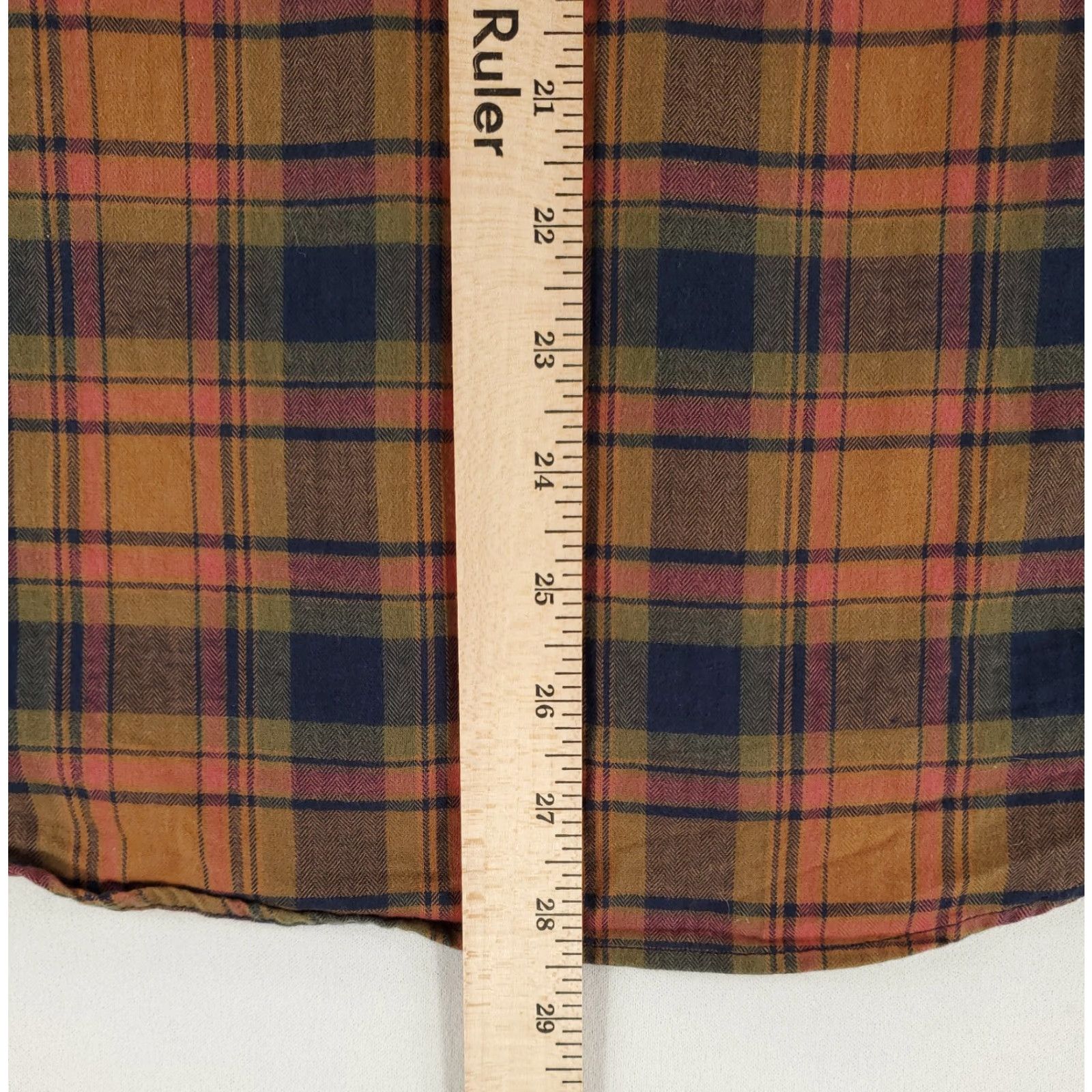 Tecovas Tecovas Pearl Snap Shirt Long Sleeve BrownBlueRed Plaid Mens M Size US M / EU 48-50 / 2 - 5 Thumbnail