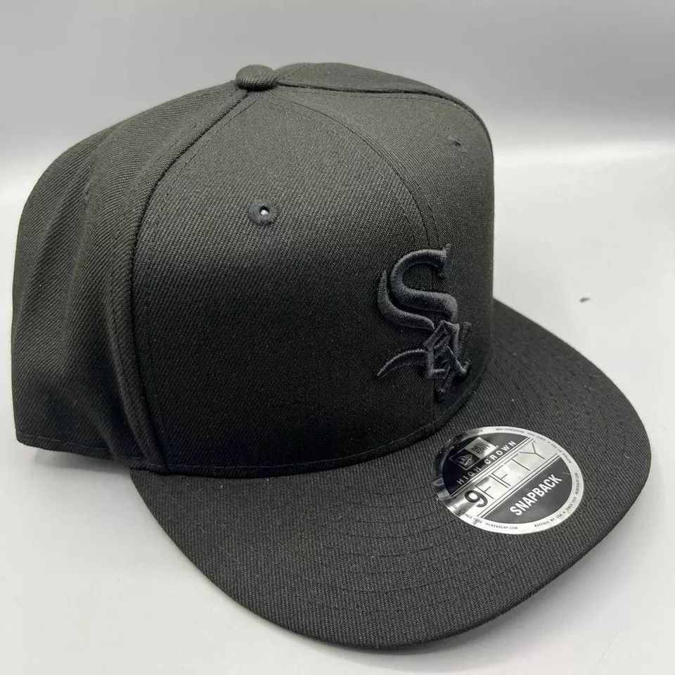 New Era Chicago White Sox Hat Men 9Fifty New Era MLB Snap Back Cap Size ONE SIZE - 4 Thumbnail