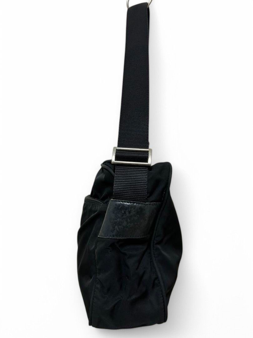 Prada Prada - Shoulder Bag Triangle Plate Black Nylon Crossbody Size ONE SIZE - 3 Thumbnail