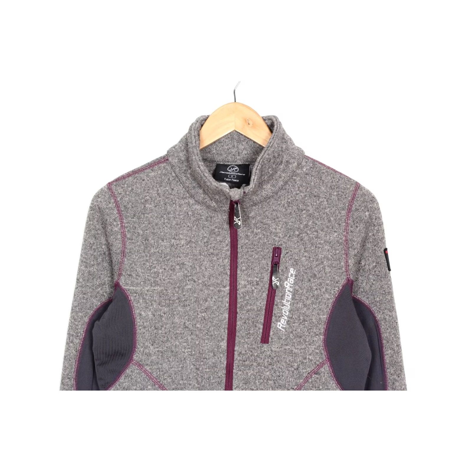 Vintage REVOLUTION RACE Fusion Fleece Jacket Women Size S VR3264 Size S / US 4 / IT 40 - 2 Thumbnail