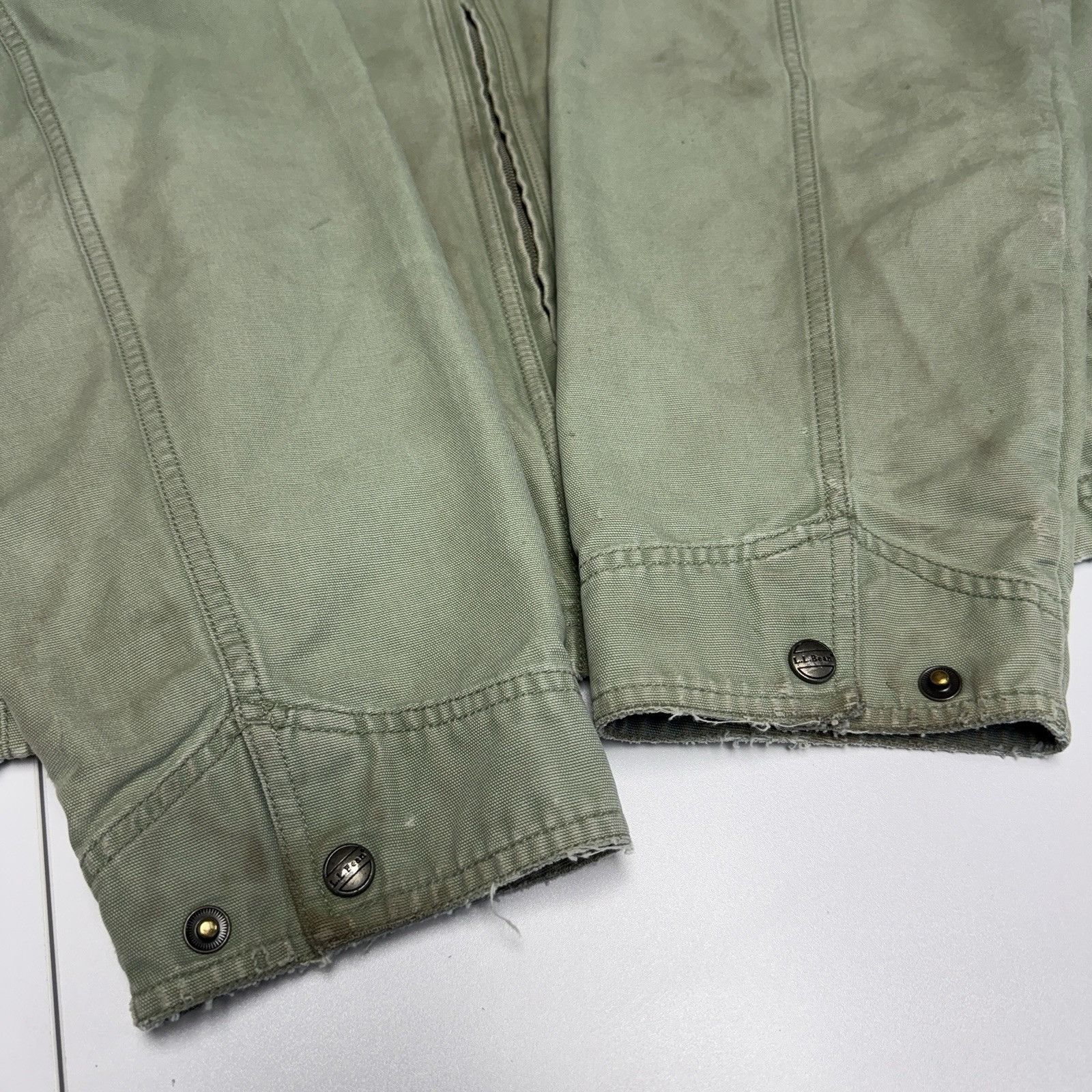 L.L. Bean Vintage LL Bean Jacket Mens 2XL XXL Tall Green Full Zip Coll Size US XXL / EU 58 / 5 - 9 Thumbnail