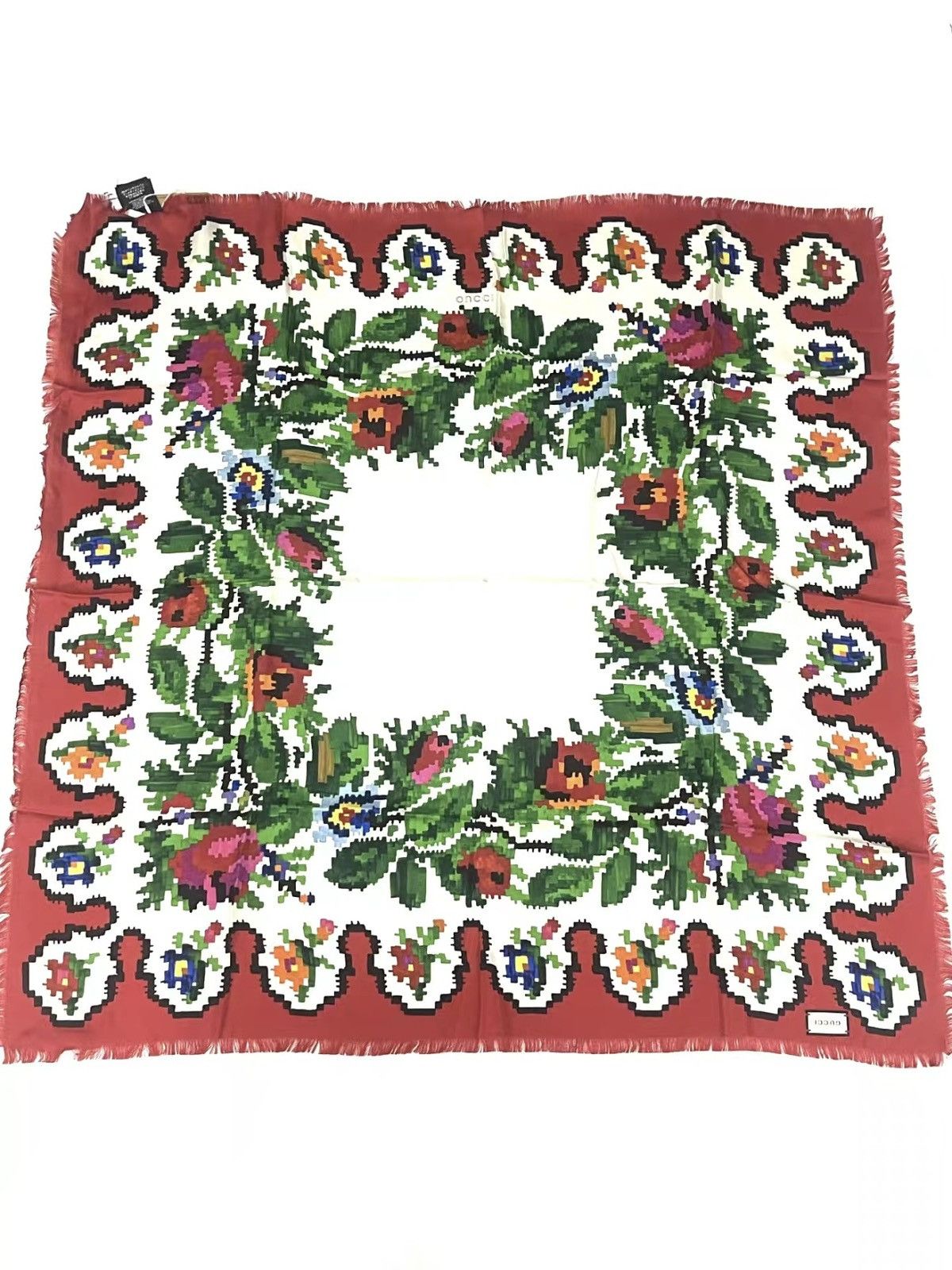 Gucci Silk scarf Size ONE SIZE - 1 Thumbnail