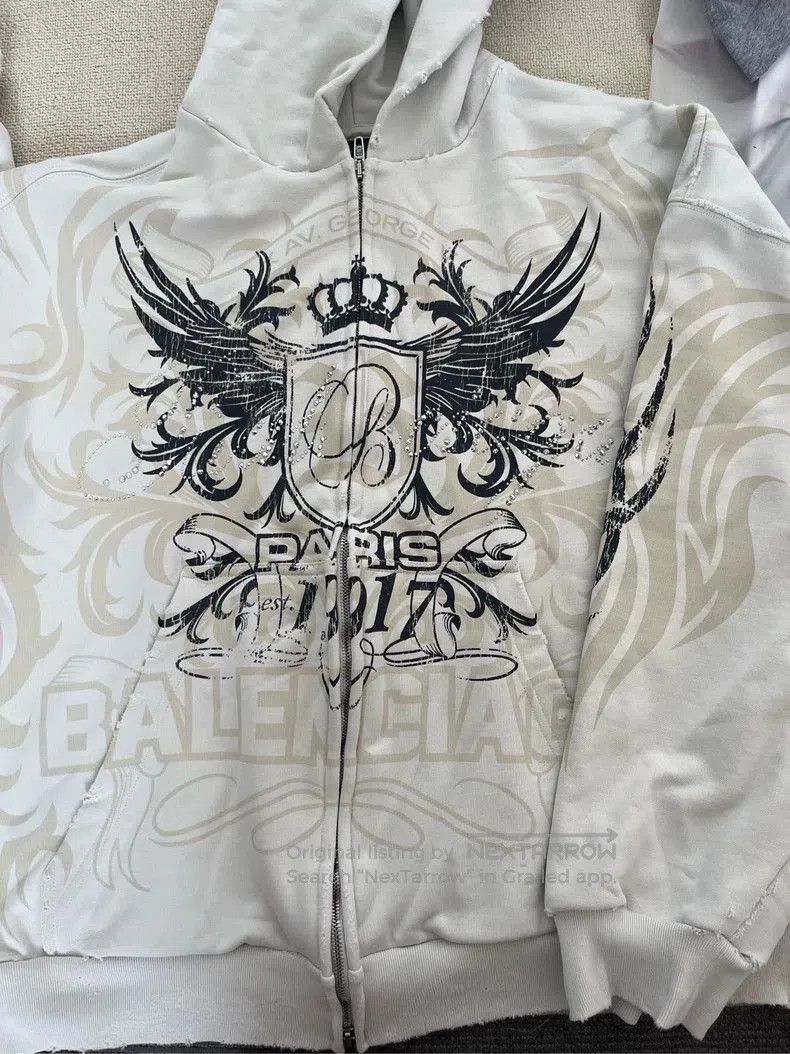 Balenciaga Balenciaga Graphic Pattern Zip. Size US L / EU 52-54 / 3 - 4 Thumbnail