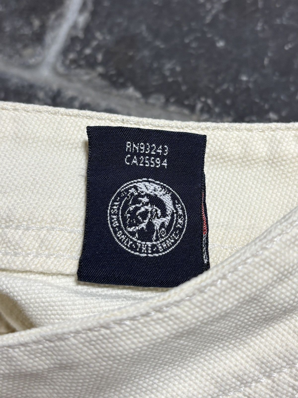 Diesel Vintage Diesel Jeans Off White Denim Made in Italy Walling Size 26" / US 2 / IT 38 - 9 Thumbnail