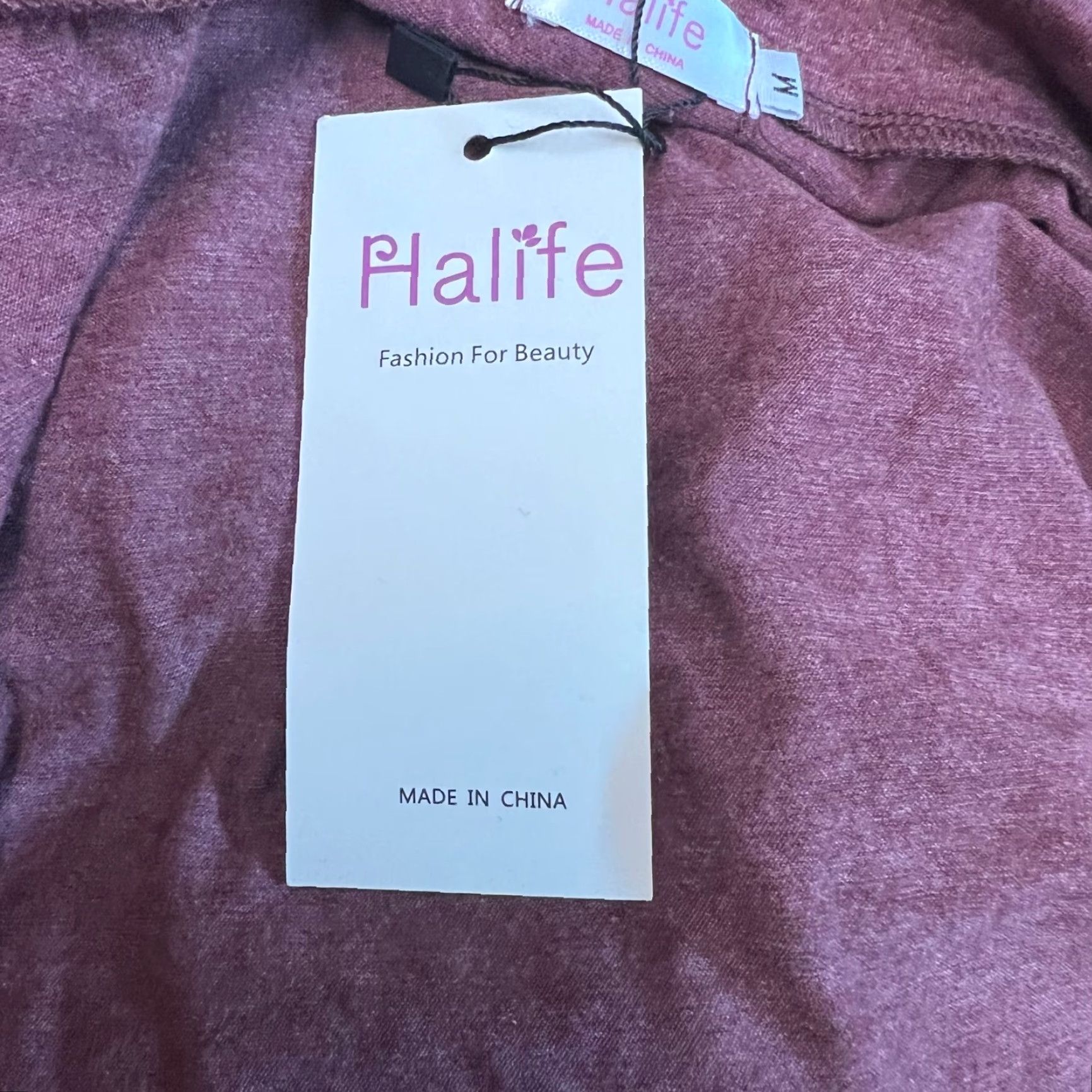 Alife Halife Off Shoulder Blouse Top M Women's Maroon Long Sleeve Asymmetrical Pullover Easy Care Party Jersey Size M / US 6-8 / IT 42-44 - 5 Thumbnail