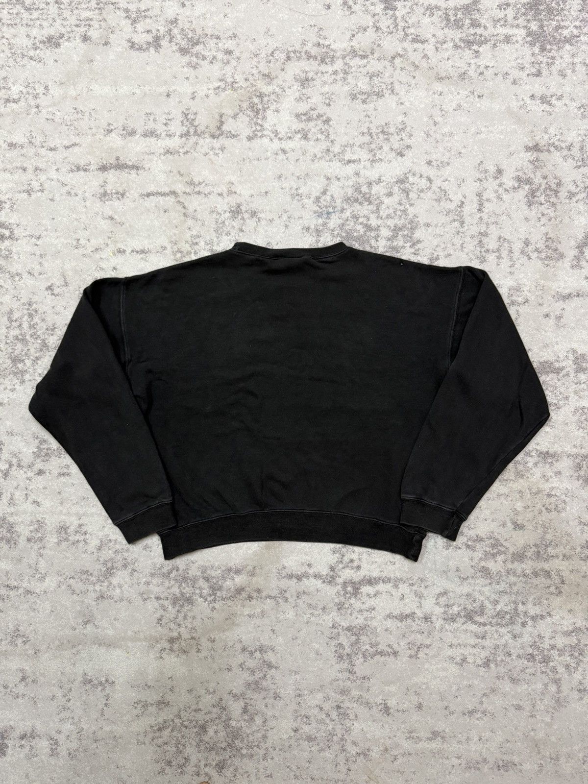 Armani Exchange Armani Exchange Biglogo Cropped Sweatshirt Size L / US 10 / IT 46 - 10 Thumbnail