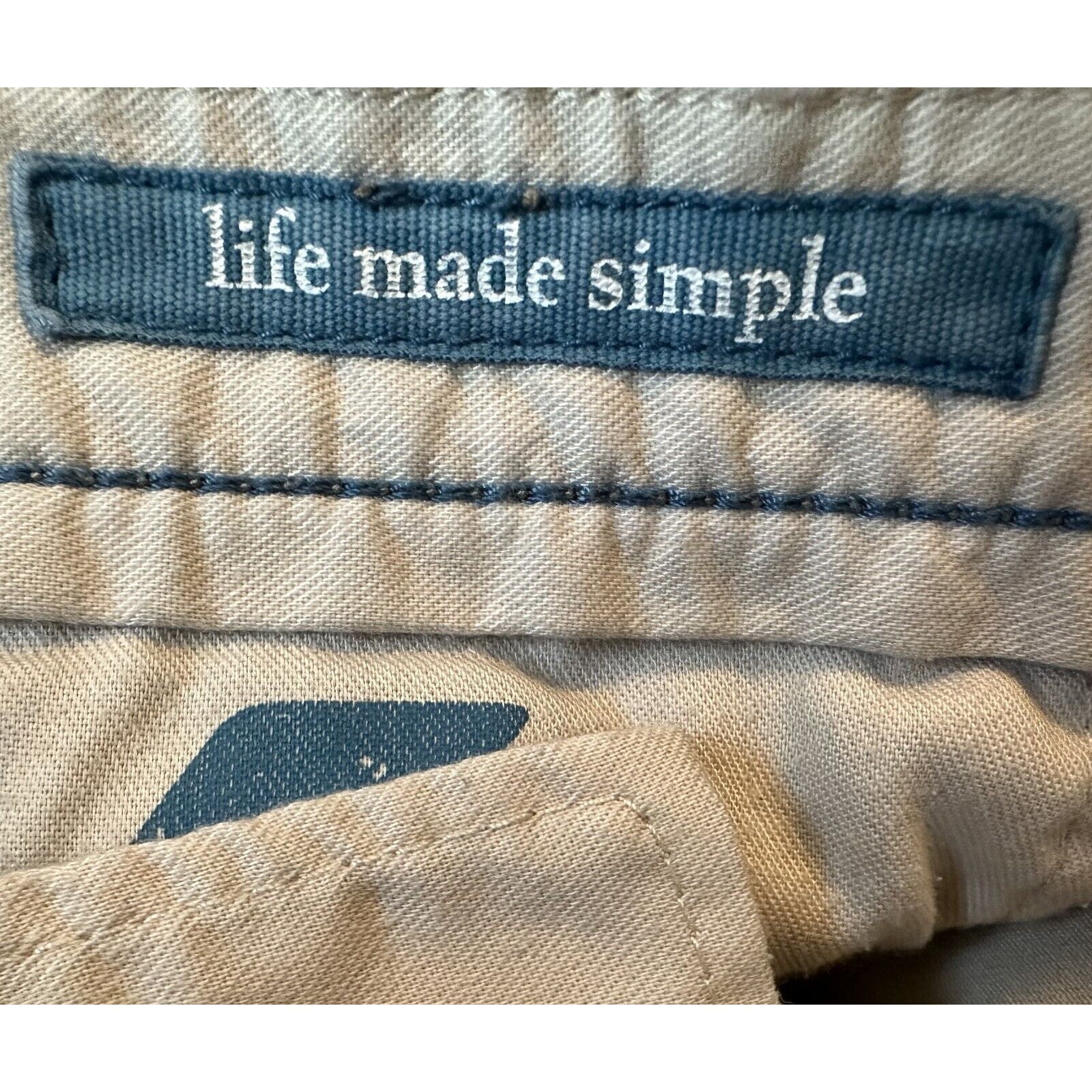 Other LIFE KHAKI-Haggar-Pants Mens 34X34Relaxed Straight Leg KHAKI Size US 34 / EU 50 - 9 Thumbnail