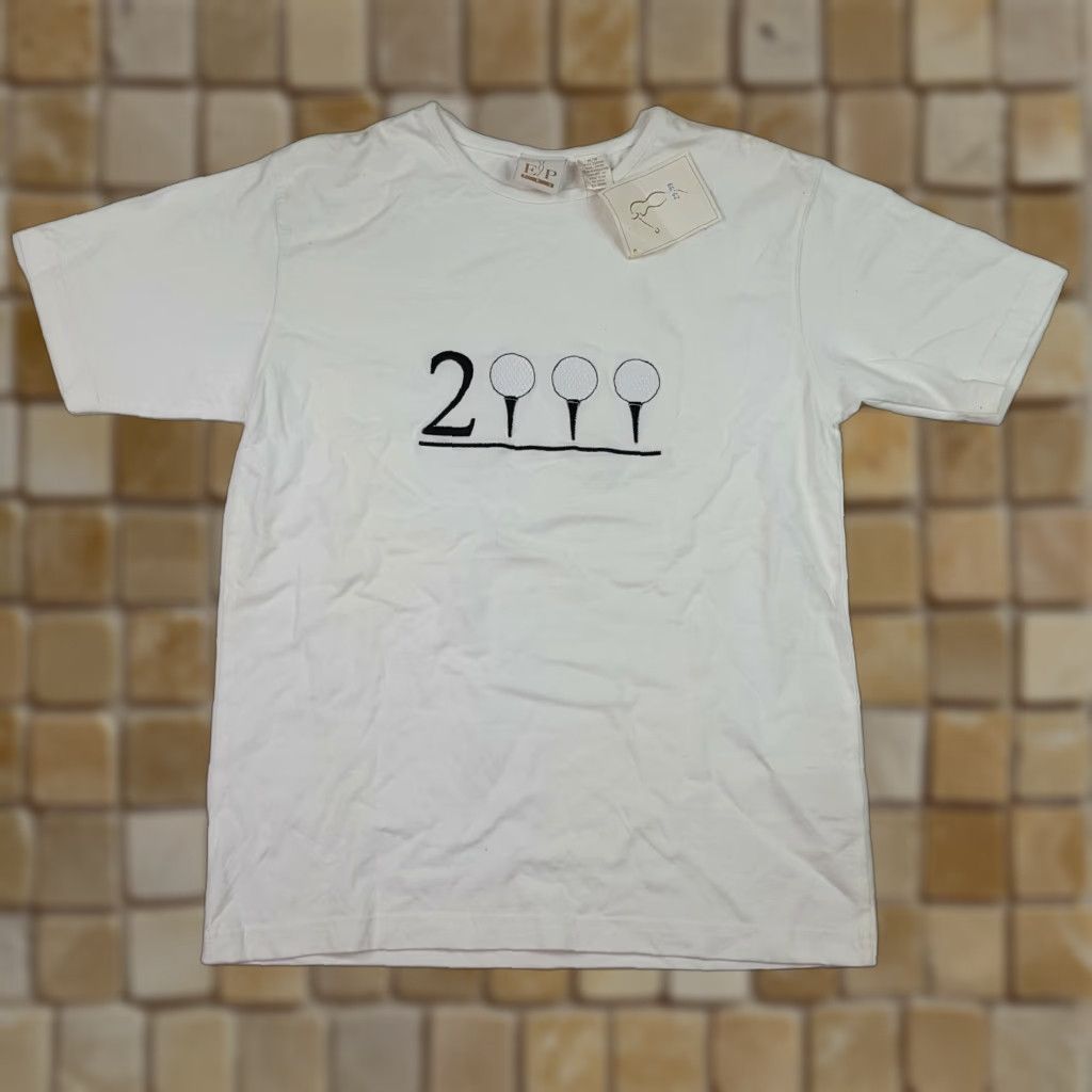 Vintage VINTAGE Y2K Golf Size Medium White Short Sleeve Retro Sports T Shirt Unisex Adults EP Pro Size US M / EU 48-50 / 2 - 1 Thumbnail