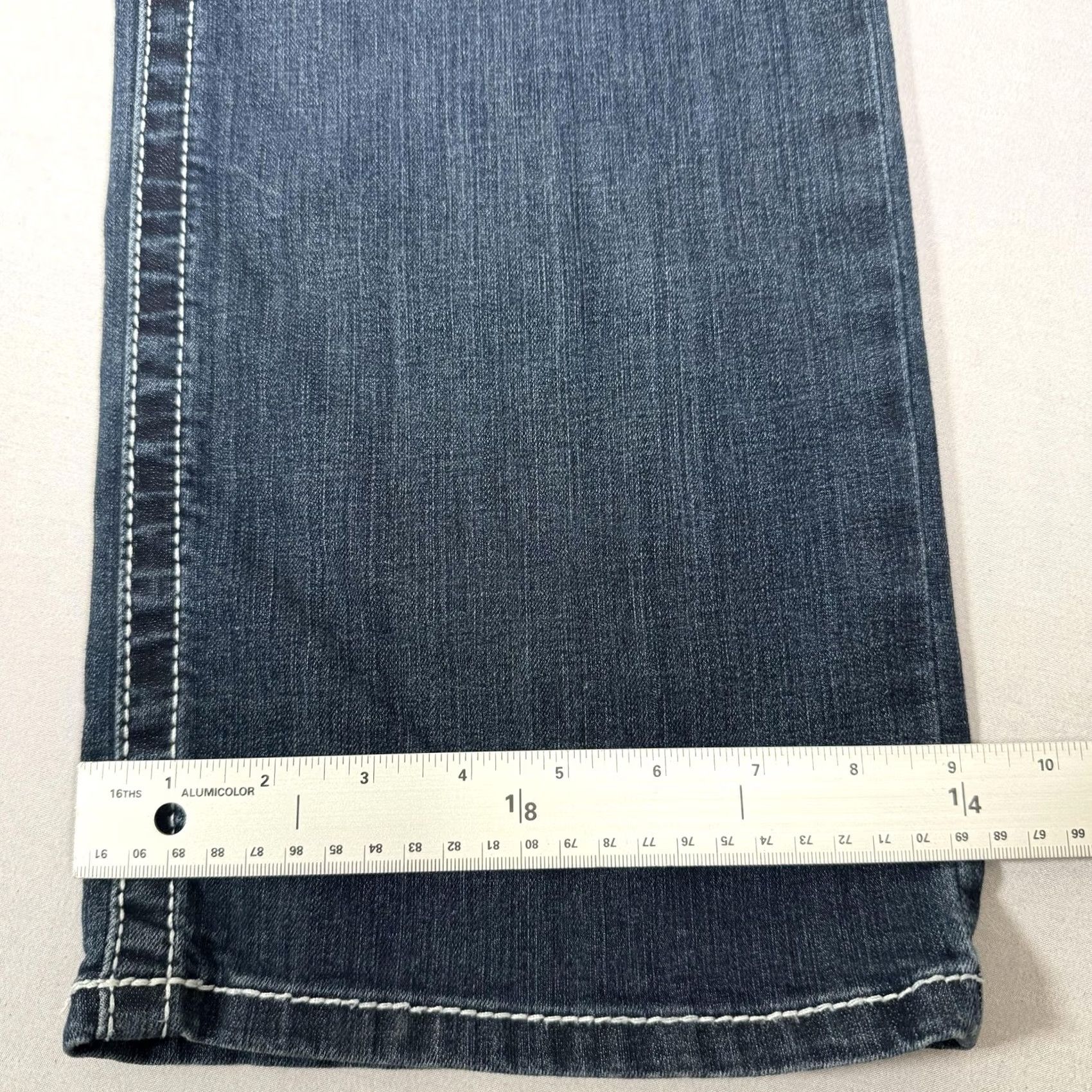 Ariat Ariat Jeans Womens 34L Blue Mid Rise Straight Fit Stretch Denim Pants Work Size 24" / US 00 / IT 34 - 5 Thumbnail