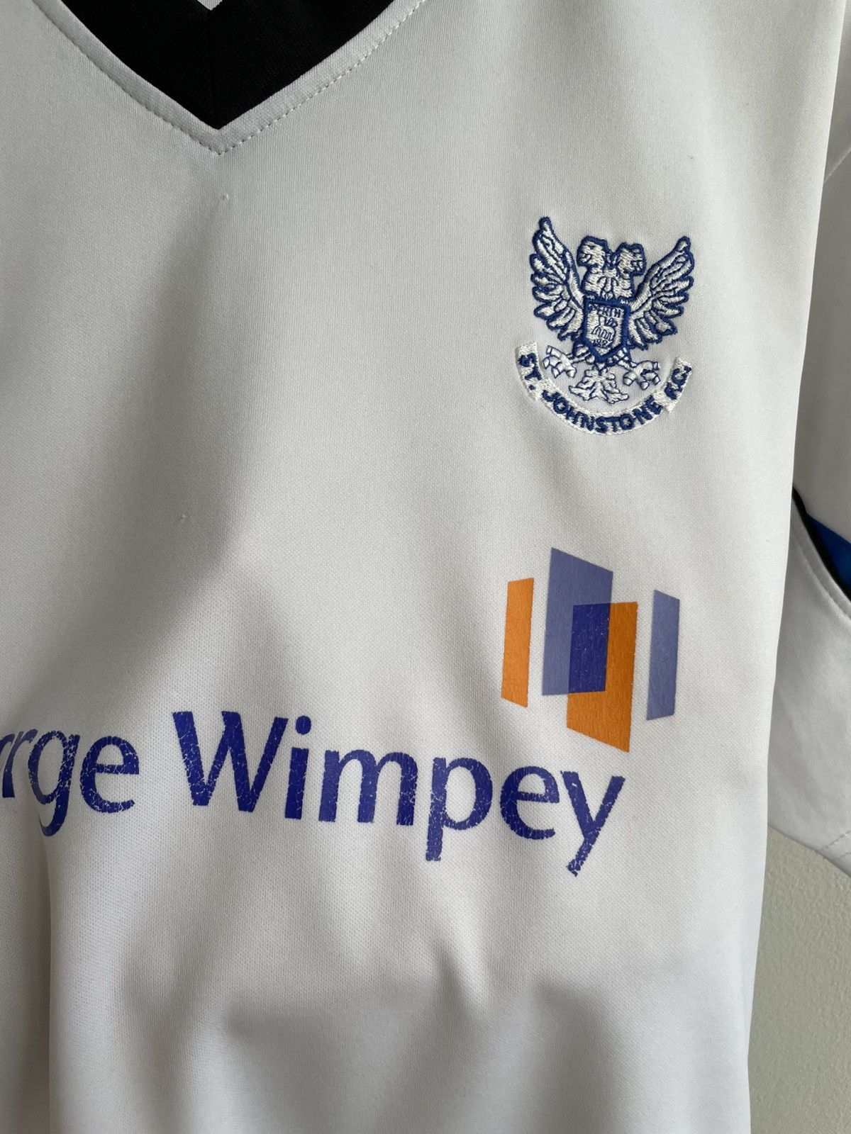 Vintage St Johnstone Fc 2006 2007 Football Shirt Soccer Jersey XARA Size US M / EU 48-50 / 2 - 6 Thumbnail