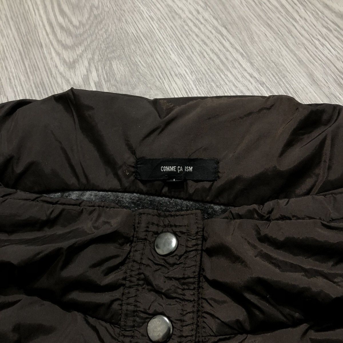 Comme Ca Ism 2000s Comme Ca Ism Jacket Luxury With Hoodie Dark Brown Size US M / EU 48-50 / 2 - 12 Thumbnail