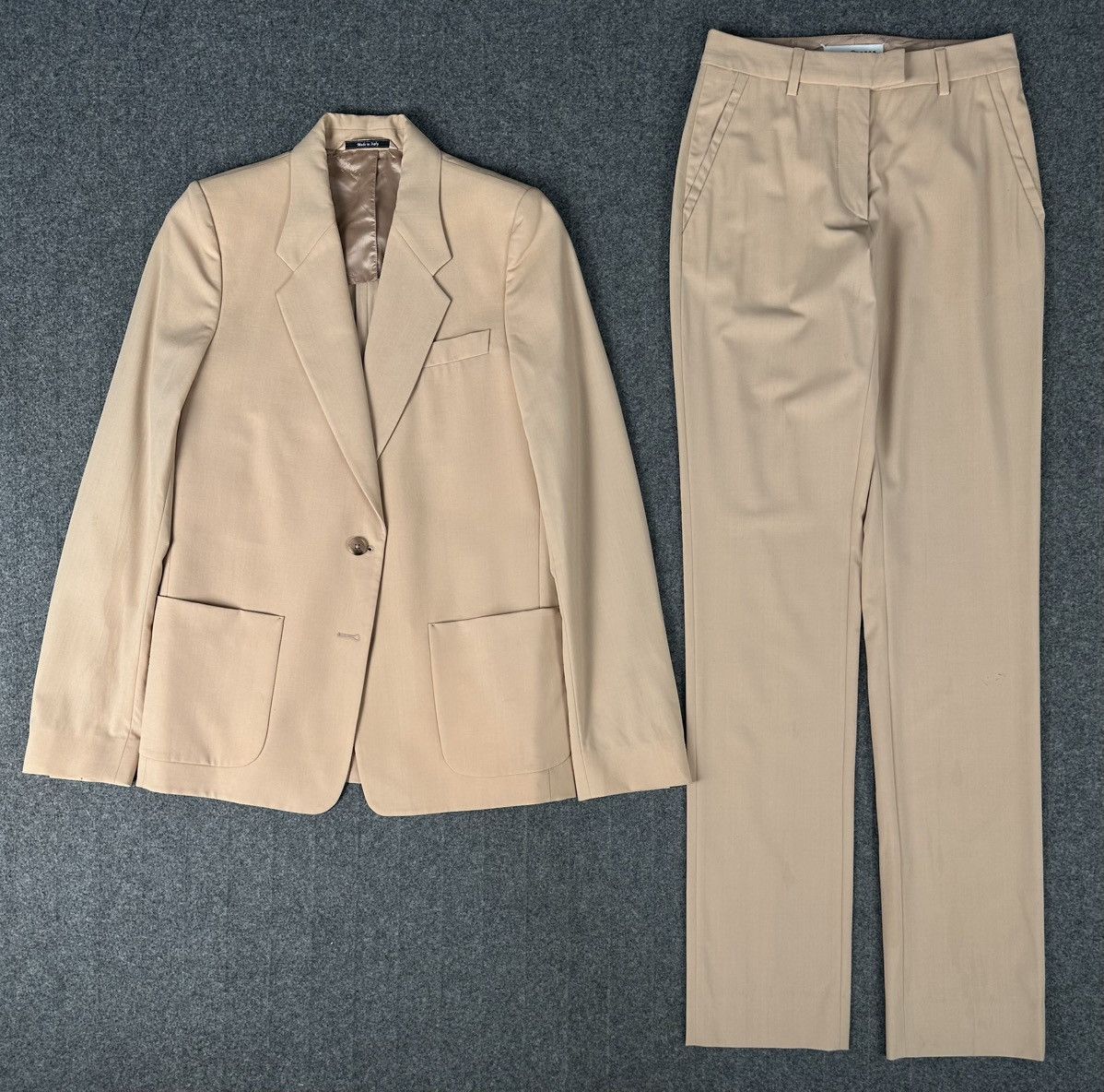 Maison Margiela Maison Martin Margiela - Line 4 SS12 Pastel Orange Suit Set Size S / US 4 / IT 40 - 2 Thumbnail