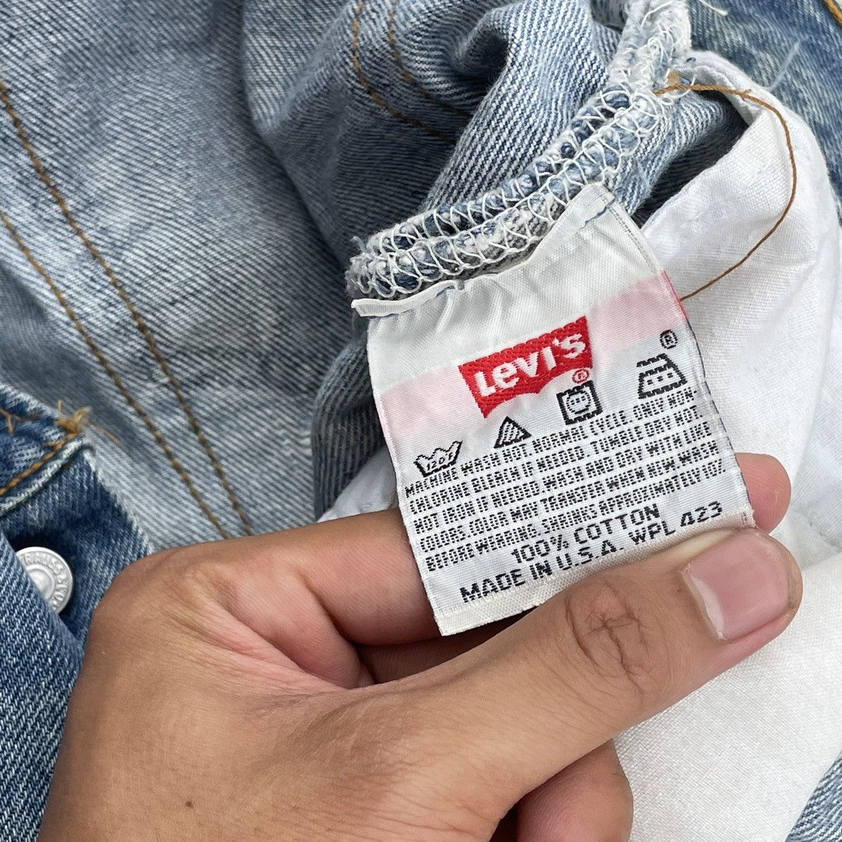 Levi's × Levi's Vintage Clothing “WEIRD LEVIS 501XX” HIGH POCKET LEVIS DENIM Size US 35 - 6 Thumbnail