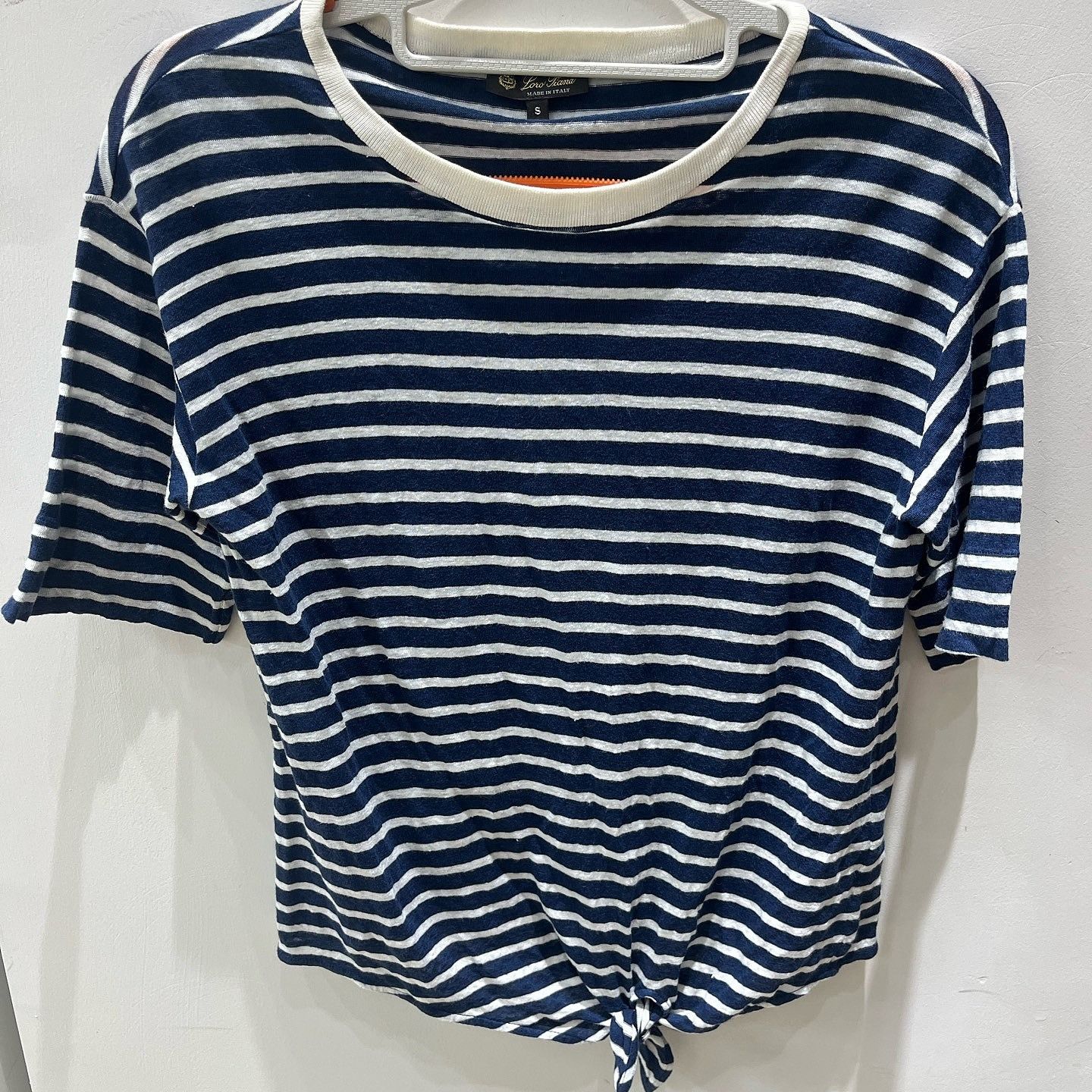 Loro Piana Loro Piana Striped Short Sleeve T-Shirt Size S Size S / US 4 / IT 40 - 1 Thumbnail