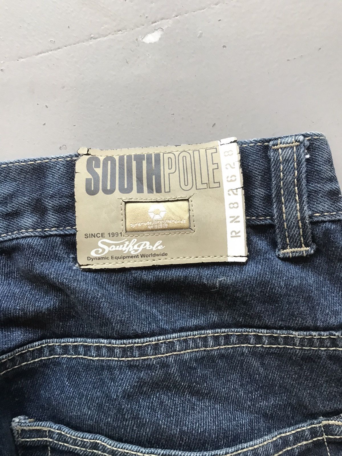 Southpole × Vintage Vintage Southpole yellow tab denim Size US 36 / EU 52 - 15 Thumbnail