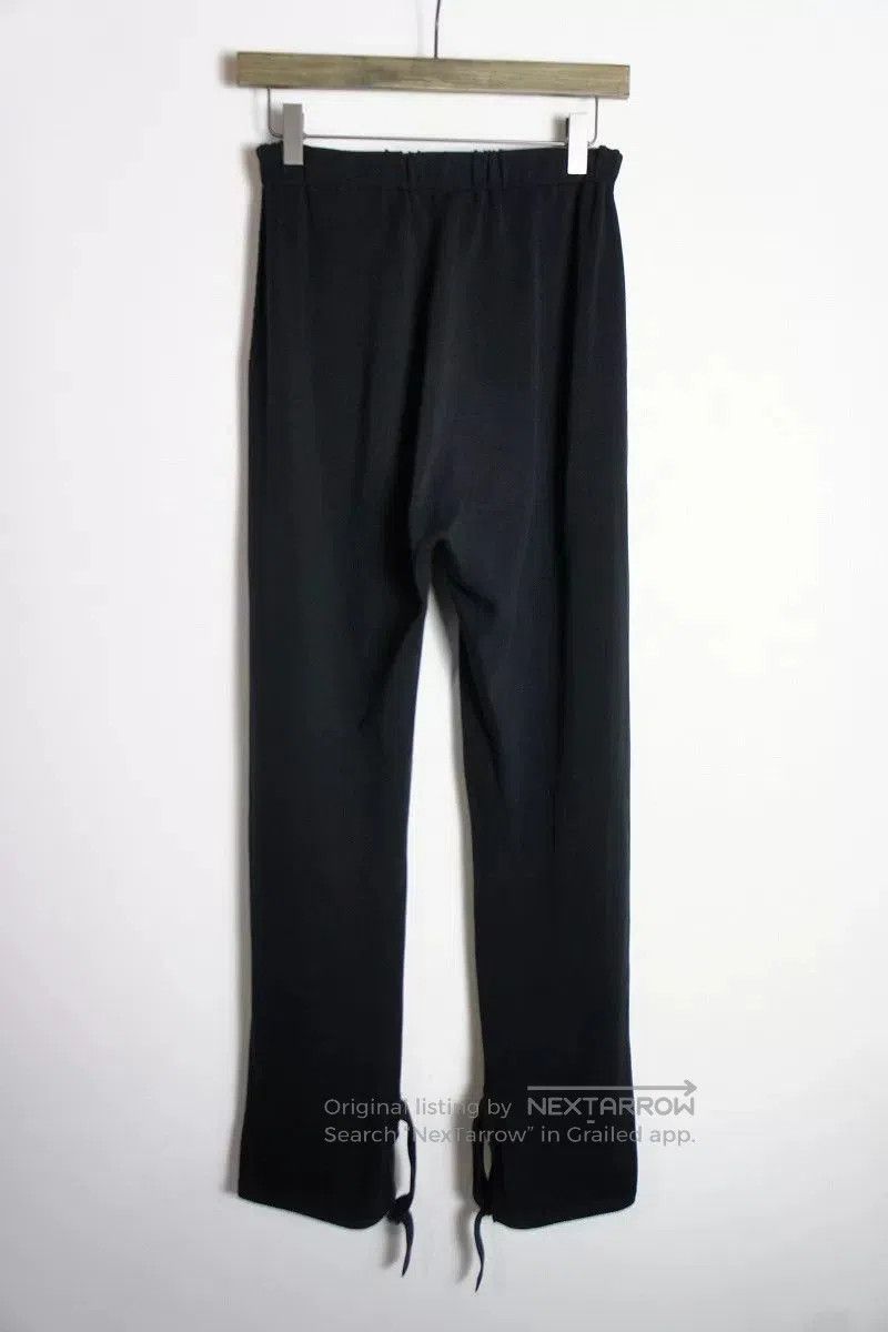 Y's Yohji Yamamoto Black Knit Trousers. Size 25" / US 0 / IT 36 - 2 Thumbnail