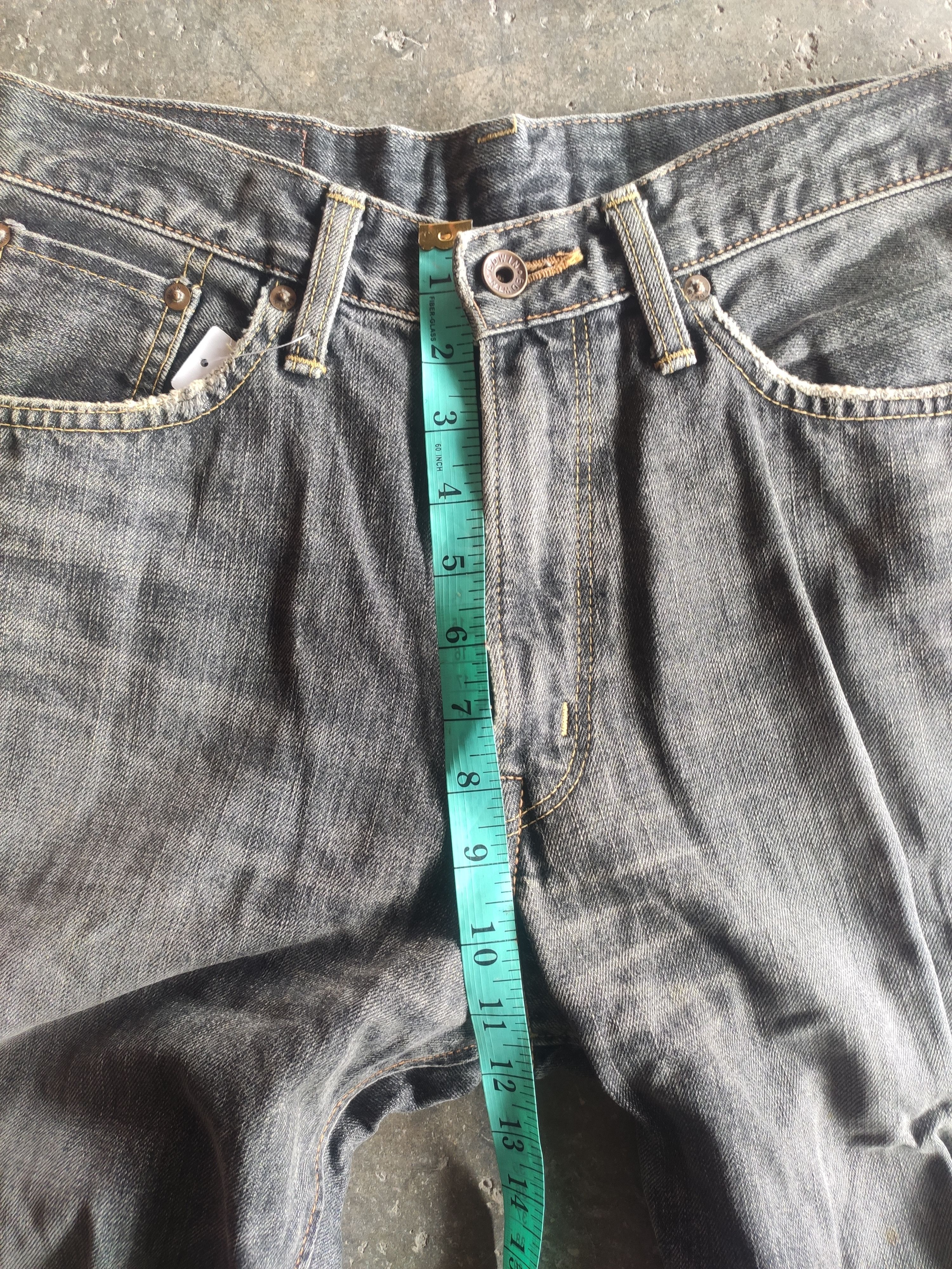 Beauty Beast 🔥 Baggy 🔥 Vintage Edwin 505Z jeans Size US 31 - 13 Thumbnail
