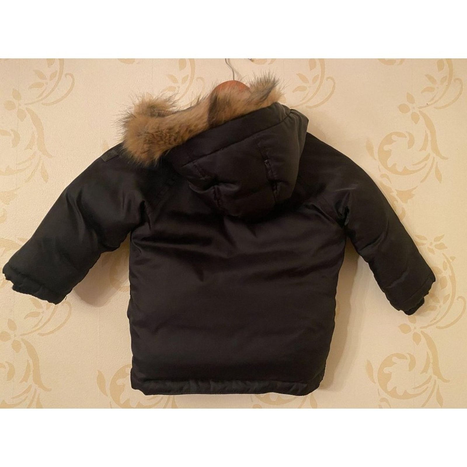 Gap Baby Gap Boys Size 2T Black Goose Down Jacket Size XXS / US 00 / IT 34 - 3 Thumbnail