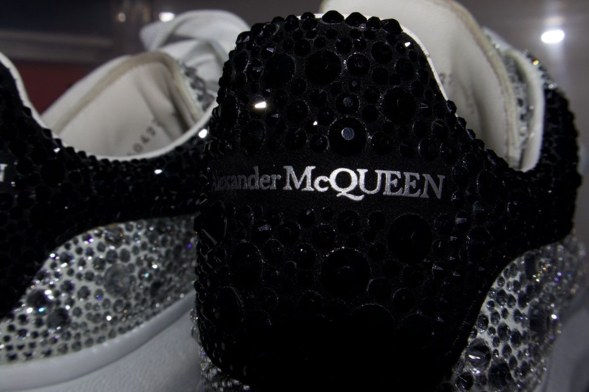 Alexander McQueen Alexander McQueen Crystal Embellished Oversized Sneaker Size US 9 / IT 39 - 5 Thumbnail