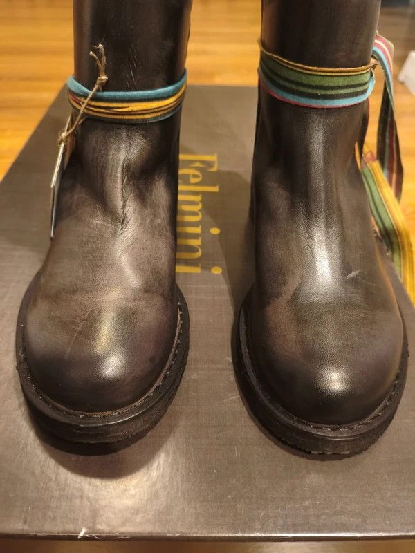 Other Premium High Ankle Boots Felmini Cooper D180 Anilex Marmo Size US 6 / IT 36 - 3 Thumbnail