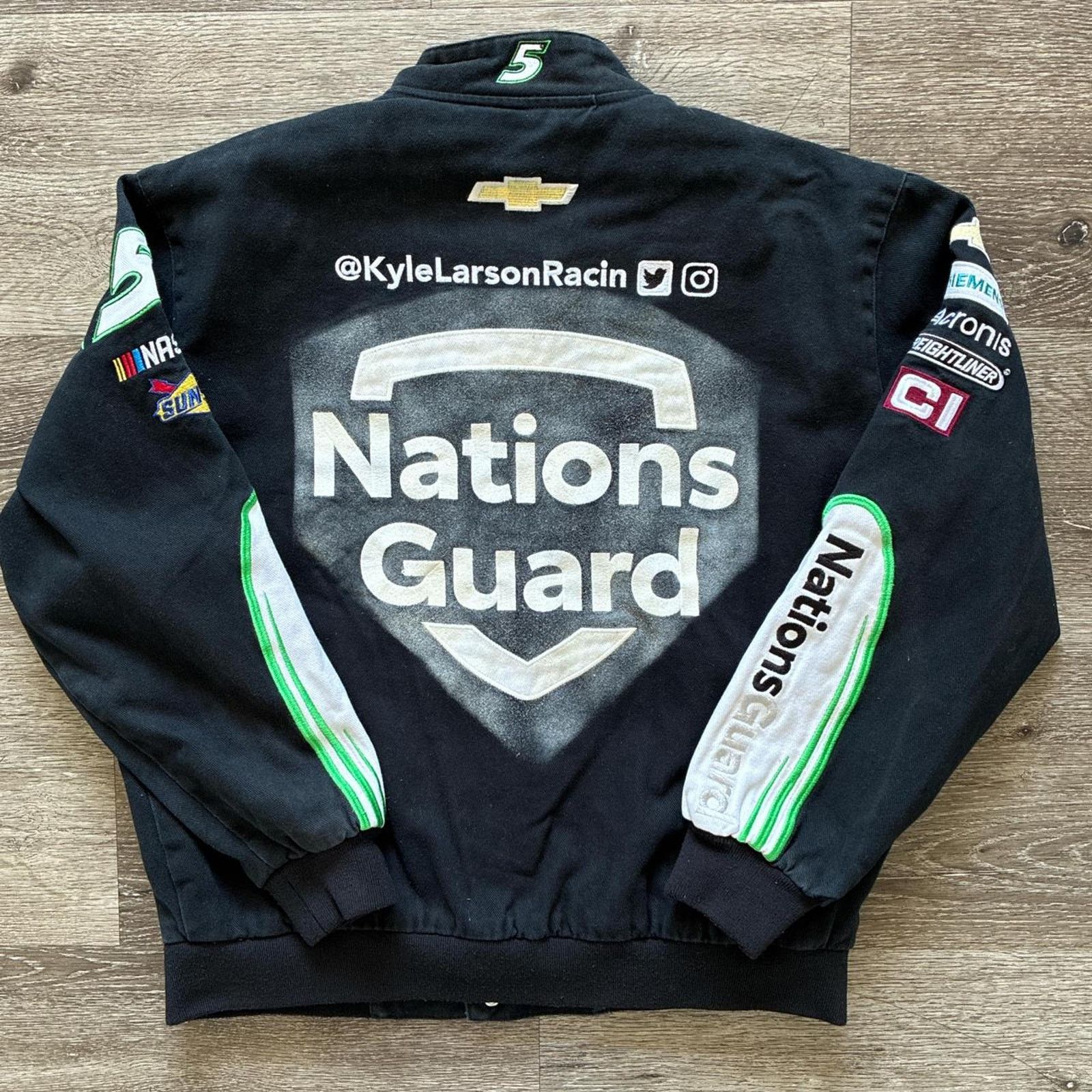 NASCAR × Vintage Vintage 00s Style Nascar Racing JH Designs Jacket Size US L / EU 52-54 / 3 - 4 Thumbnail