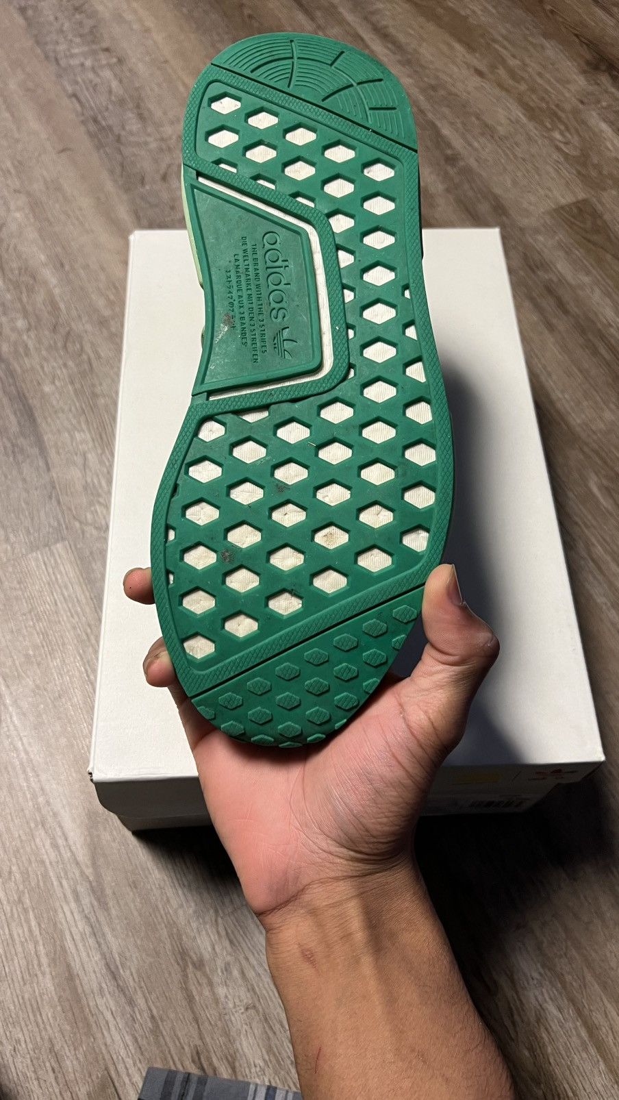 Adidas × Pharrell Adidas NMD Hu Pharrell x Complexland Size US 9.5 / EU 42-43 - 4 Thumbnail