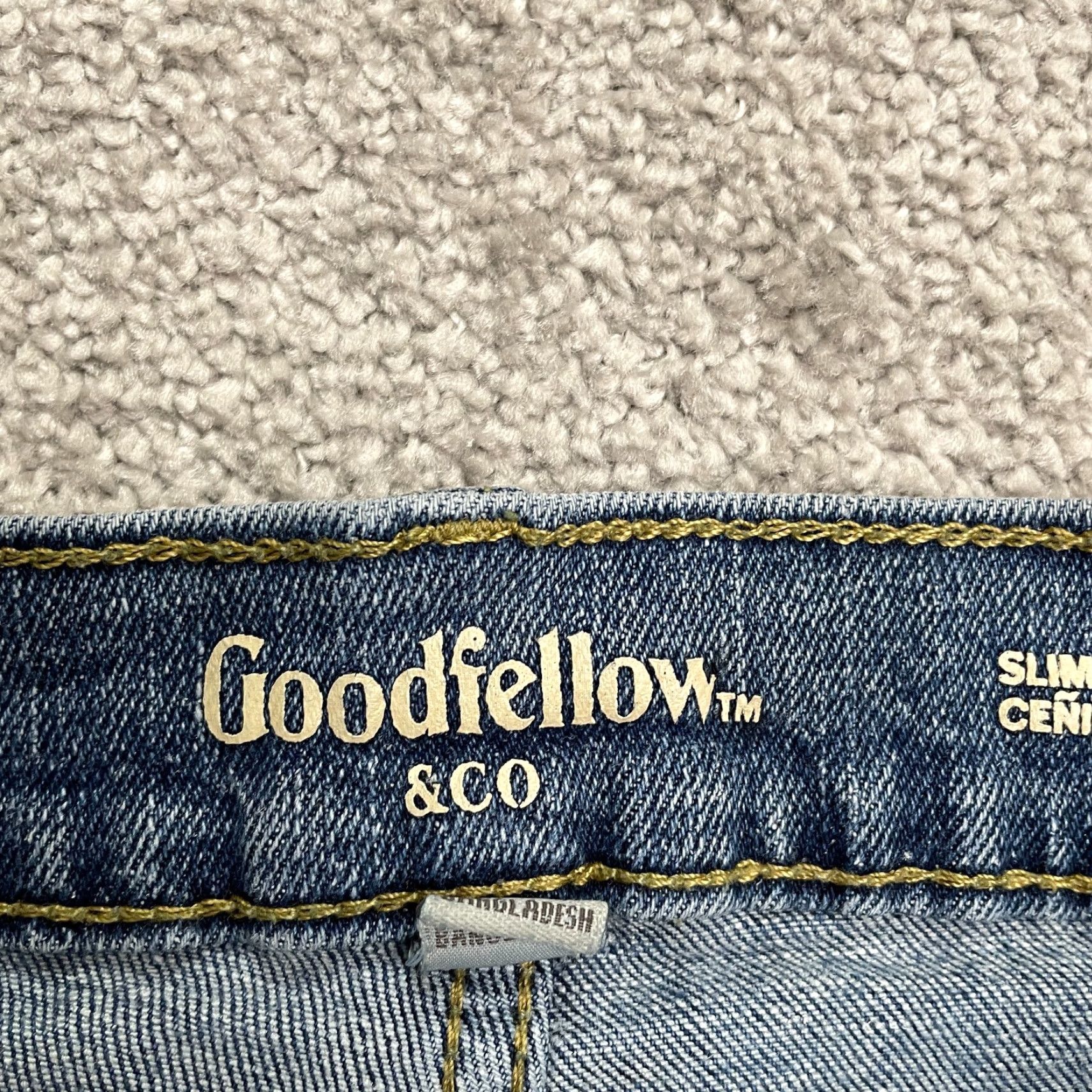 Vintage Goodfellow & Co Slim Fit Denim Jeans 30x30 Blue Medium Wash Casual Mens Size US 30 / EU 46 - 7 Thumbnail