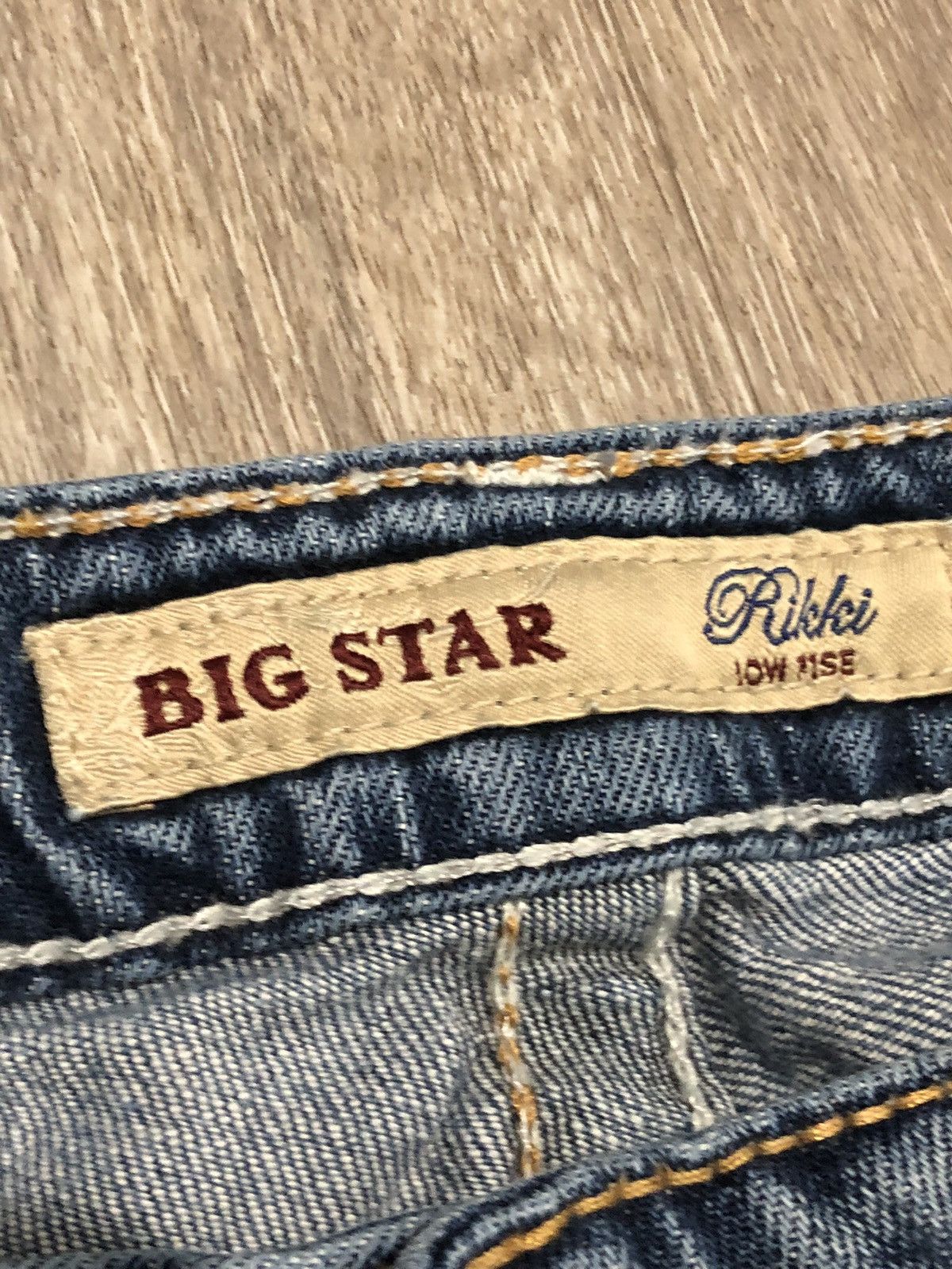 Big Star × Vintage Y2K Big Star Rikki Low Rise Jeans Size 31" - 8 Thumbnail