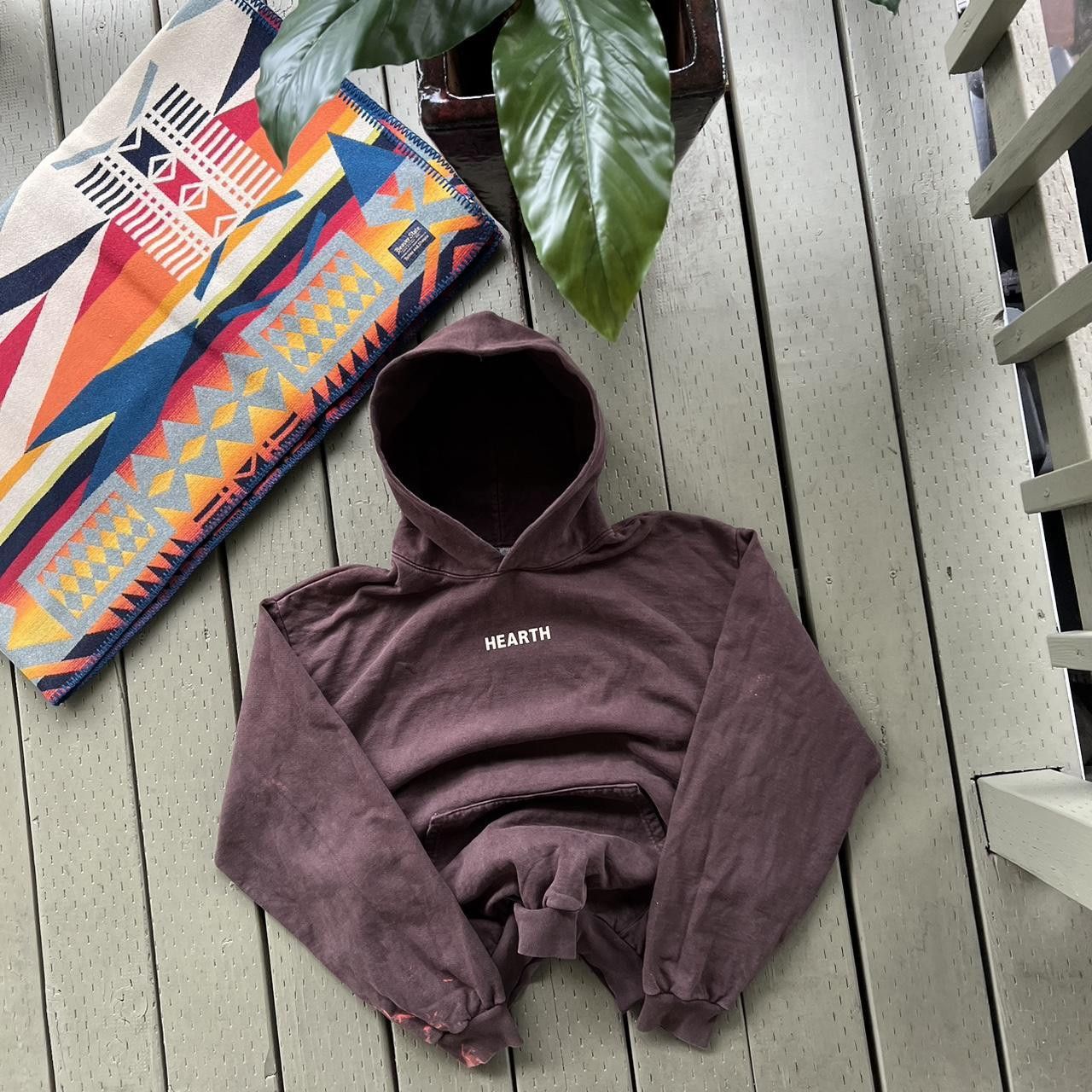 Vintage Hearth Hoodie Size US XL / EU 56 / 4 - 2 Thumbnail