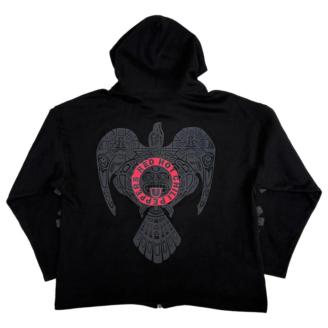 Band Tees Red Hot Chili Peppers 1990 90s Vintage Band Concert Hoodie Size US XL / EU 56 / 4 - 2 Thumbnail