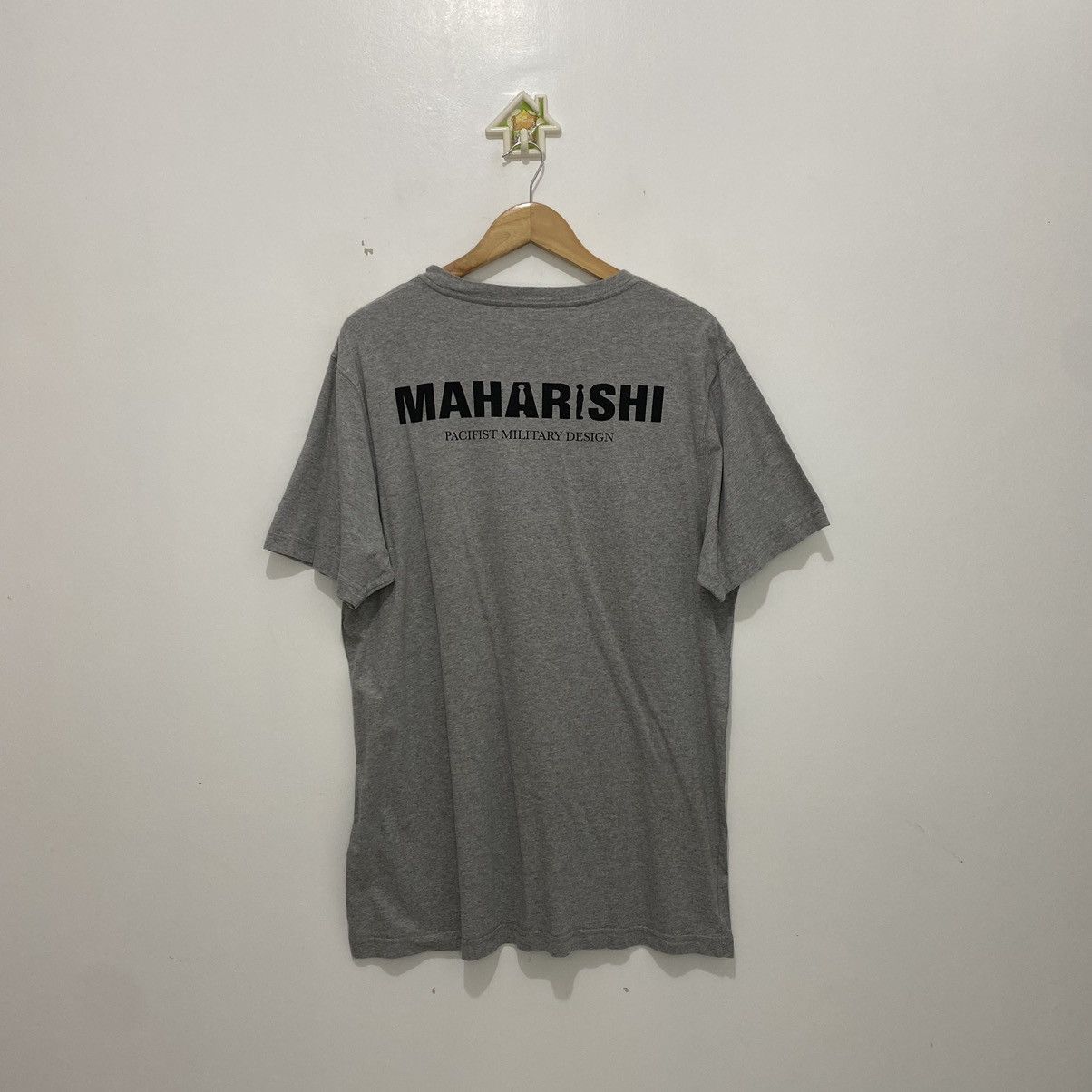 Maharishi Maharishi Pacifist Military Design Tee Size US L / EU 52-54 / 3 - 4 Thumbnail