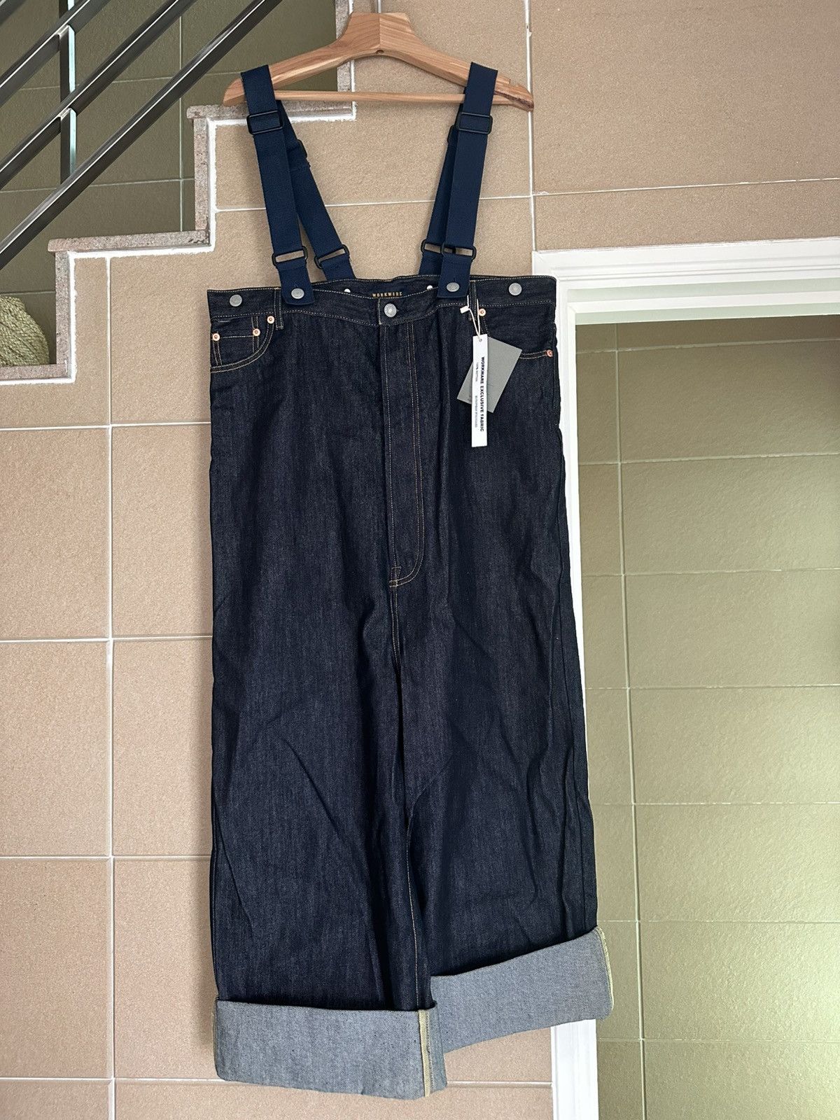 Other Workware Oversized Denim Overalls Size US 36 / EU 52 - 2 Thumbnail