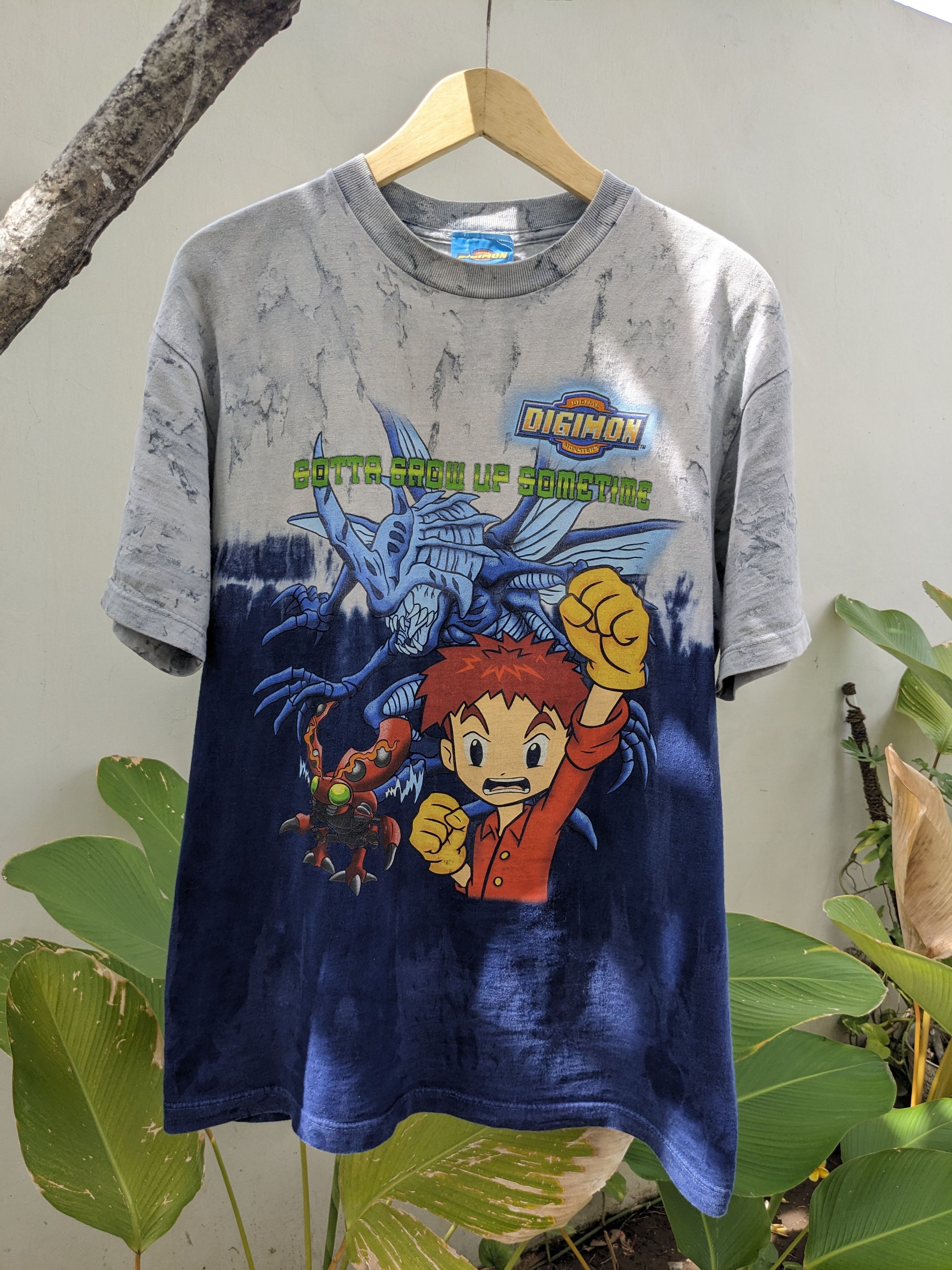 Vintage Rare Vintage Digimon 2000 Tshirt Size US L / EU 52-54 / 3 - 2 Thumbnail