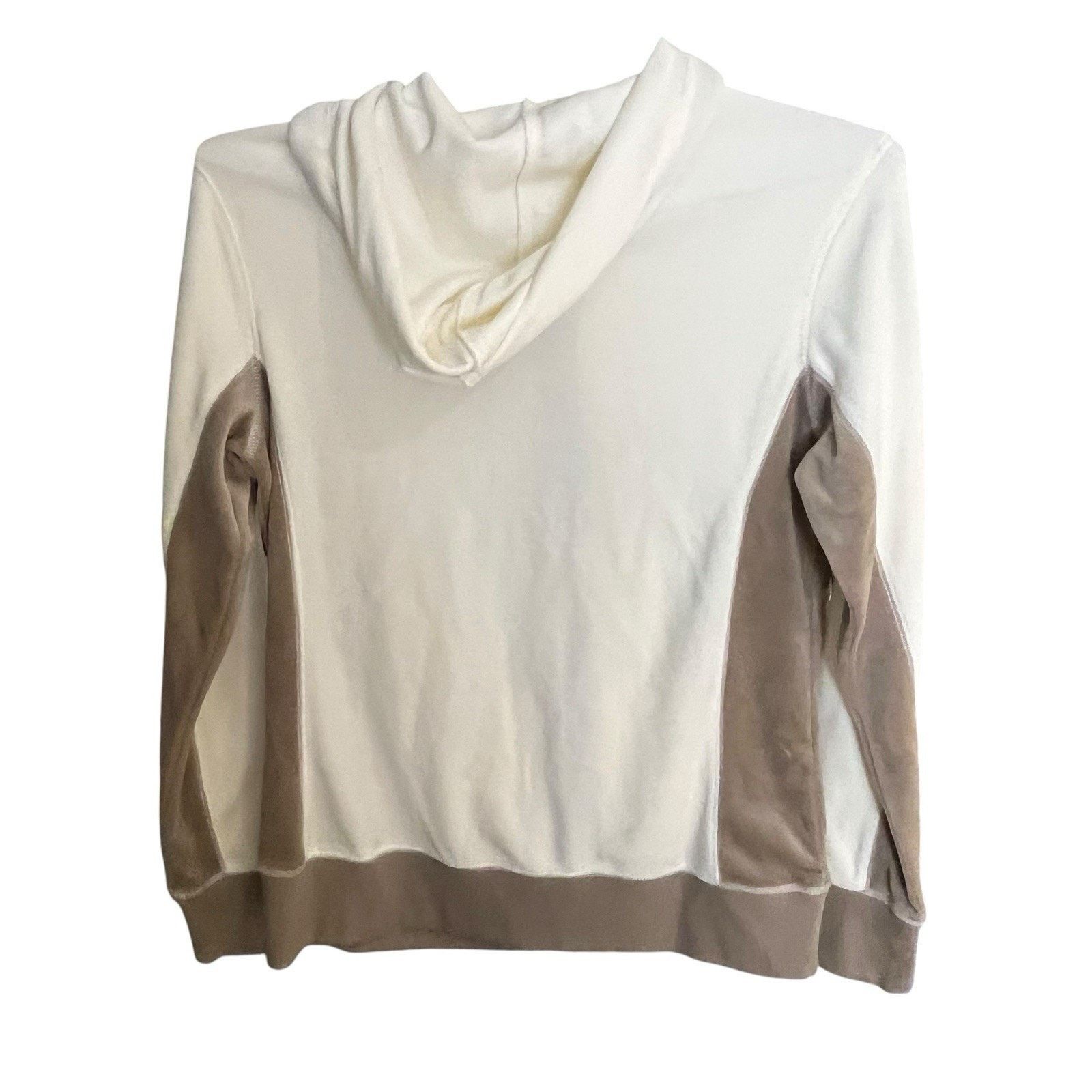 Tek Gear Tek Gear women's M full zip ivory fleece hoodie NWT Size M / US 6-8 / IT 42-44 - 2 Thumbnail
