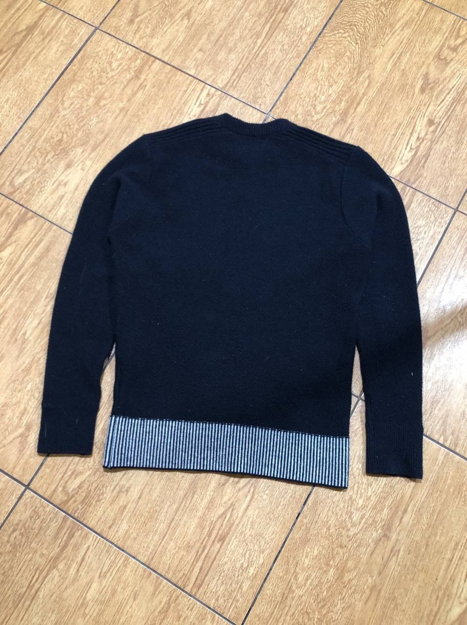 Oliver Spencer Vintage OLIVER SPENCER 90s Streetwear Faded Knit Sweater Size US M / EU 48-50 / 2 - 15 Thumbnail