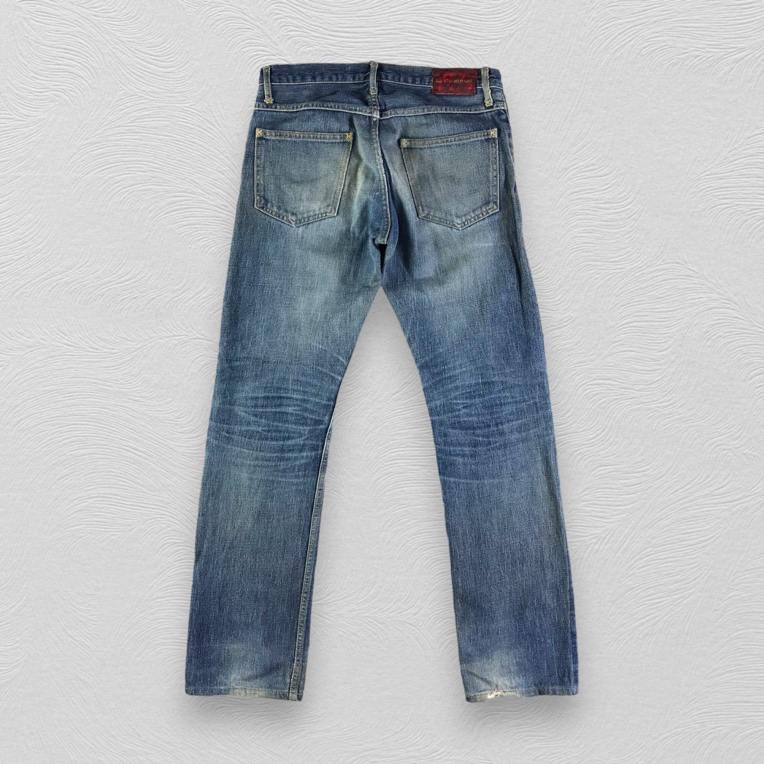 SHIPS Studio Oribe x Ships Jeans Ripped Selvedge Denim KJ2691 Size US 30 / EU 46 - 2 Thumbnail