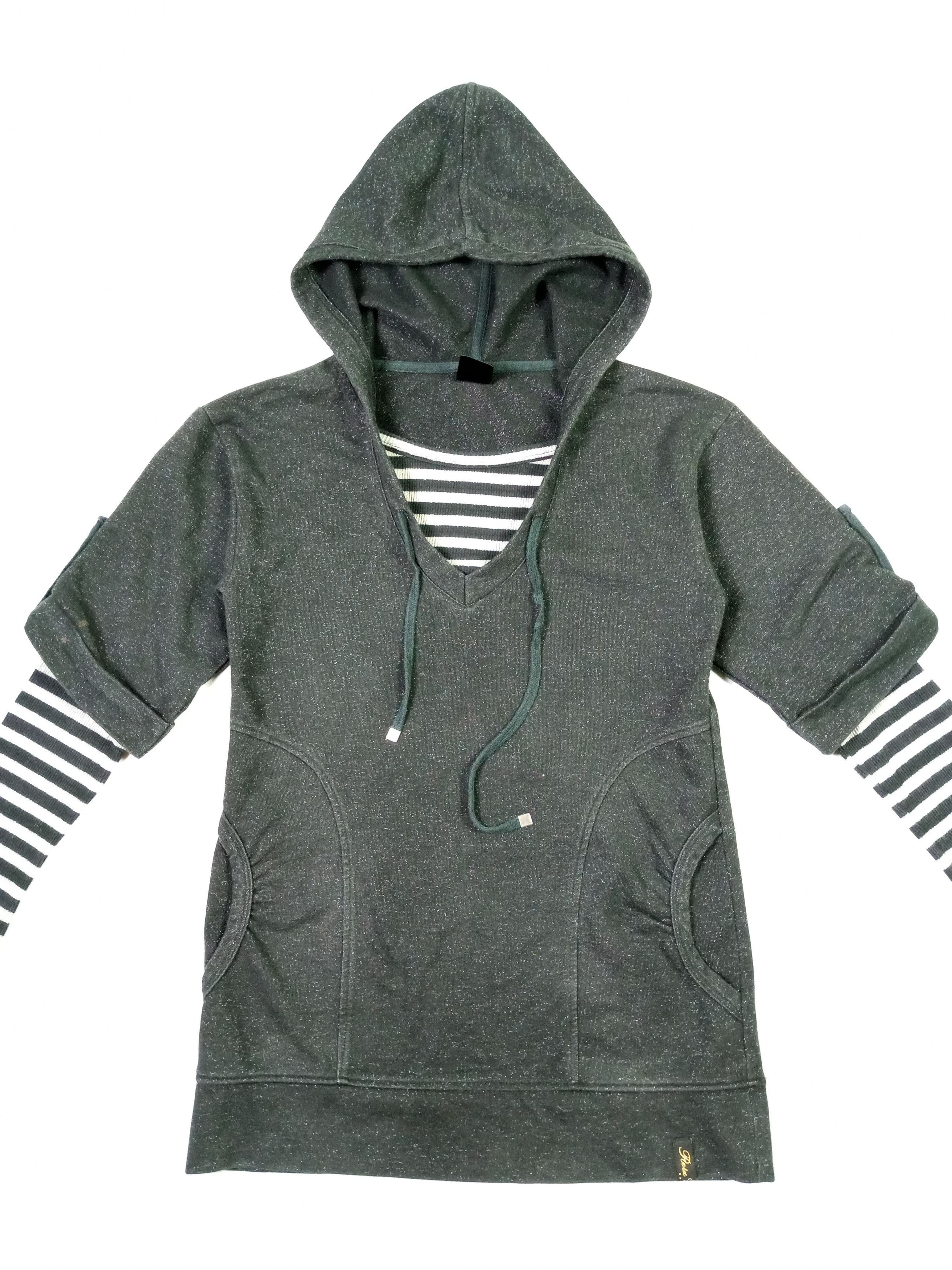 Issey Miyake × Japanese Brand × Le Grande Bleu (L.G.B.) Reiz Double Layer Hoodie If Six Was Nine Lgb Style Size M / US 6-8 / IT 42-44 - 4 Thumbnail