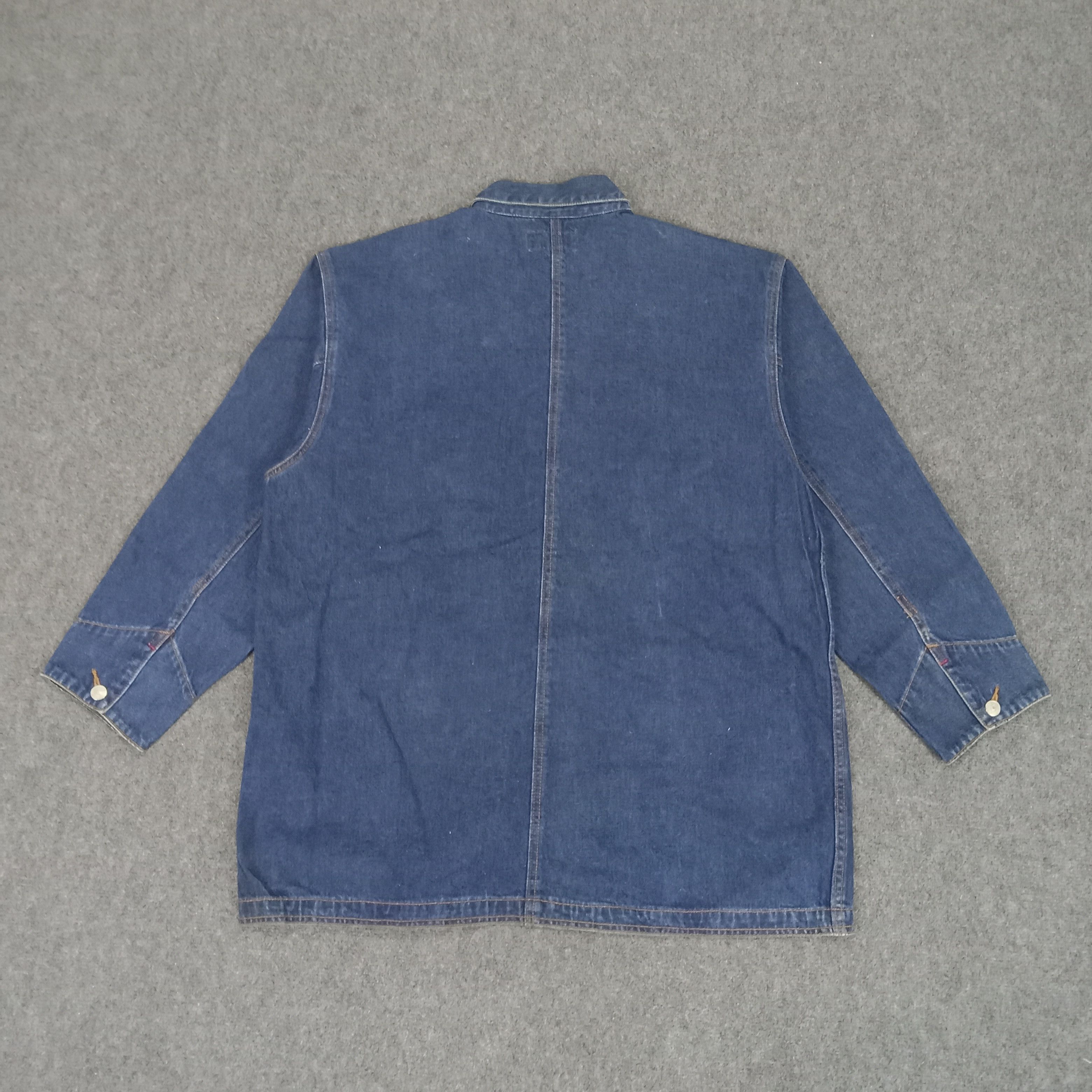 Polo Ralph Lauren × Vintage Polo Works Traditional Workwear Denim Jacket Size US L / EU 52-54 / 3 - 5 Thumbnail