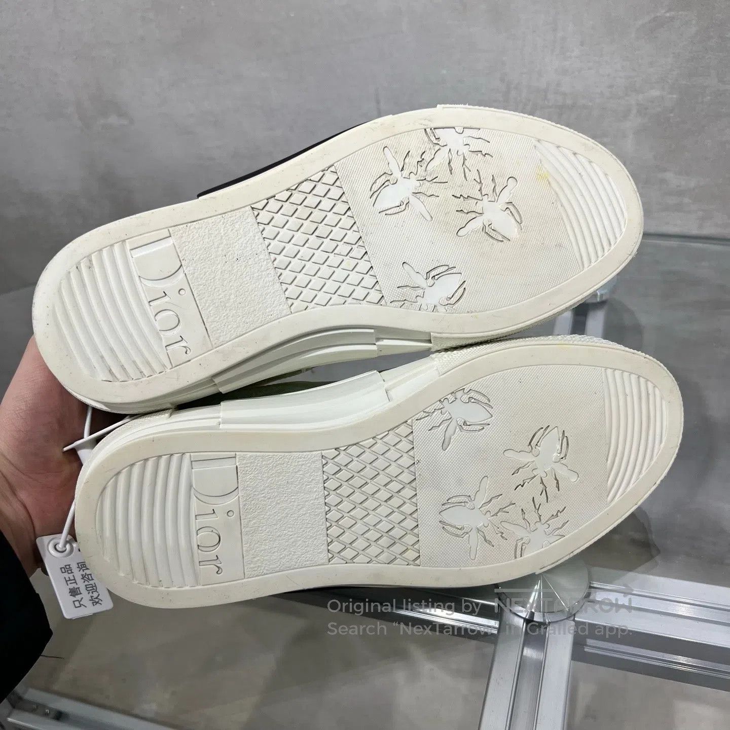 Dior Dior × Shawn Stussy collaboration edition B23, yellow-gree Size US 5 / IT 35 - 7 Thumbnail
