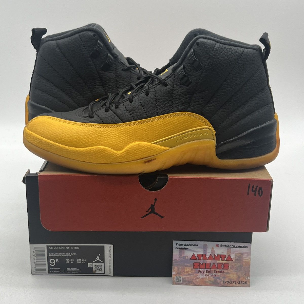 Jordan Brand Air Jordan 12 University gold Size US 9.5 / EU 42-43 - 1 Thumbnail