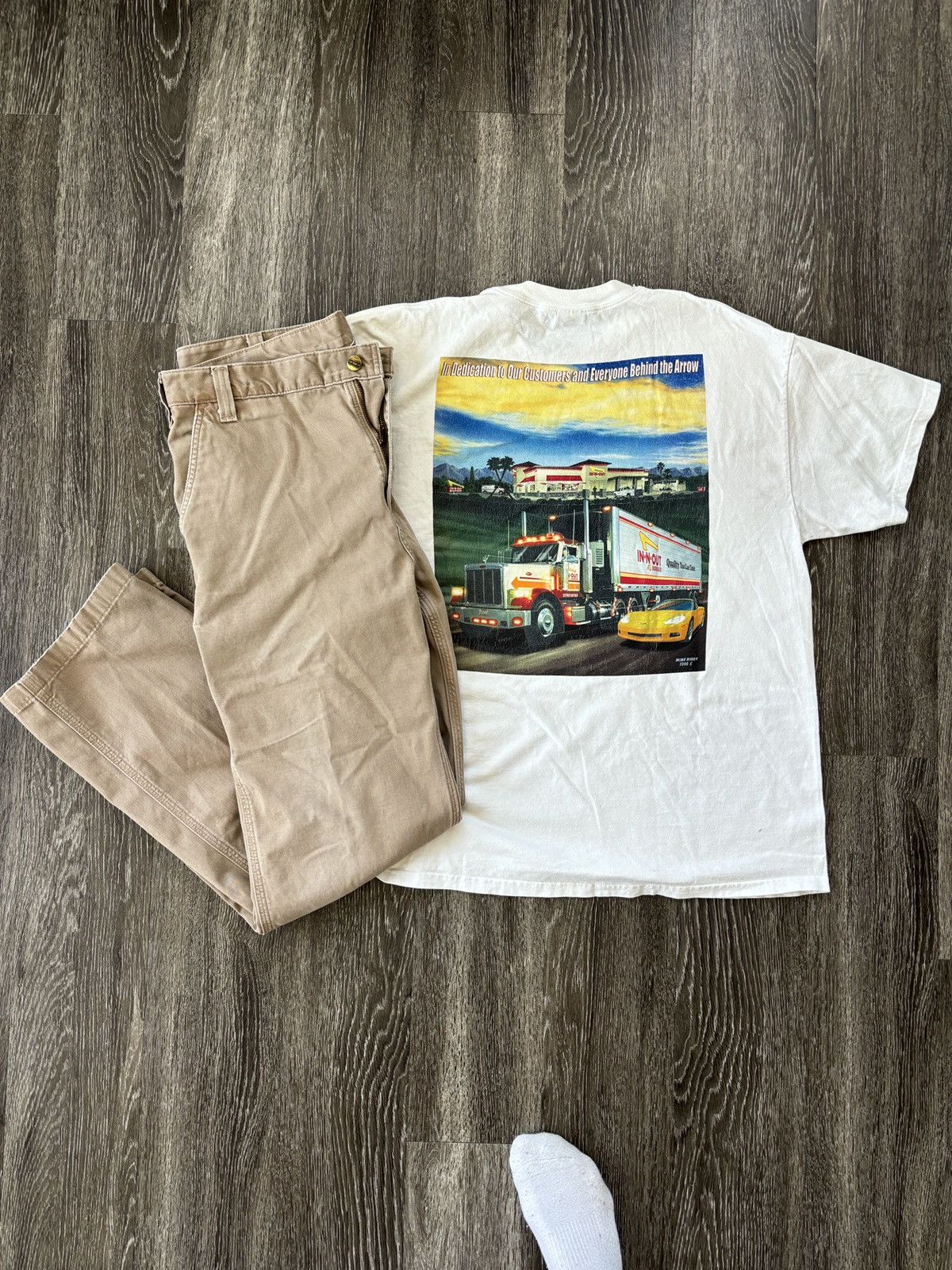 Vintage In and out vintage t Size US XL / EU 56 / 4 - 1 Thumbnail