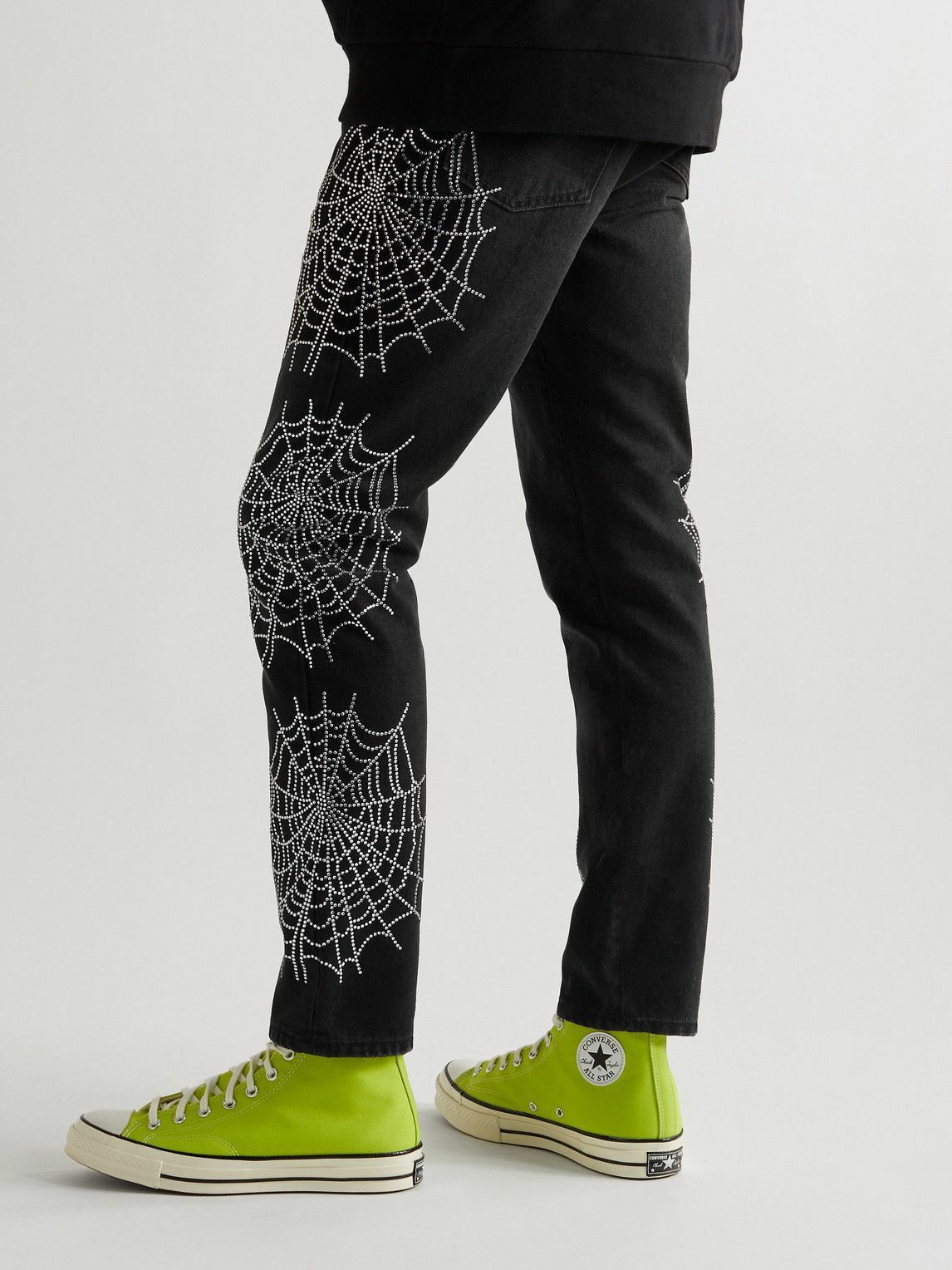 o1y0325 Denim Pant in Black