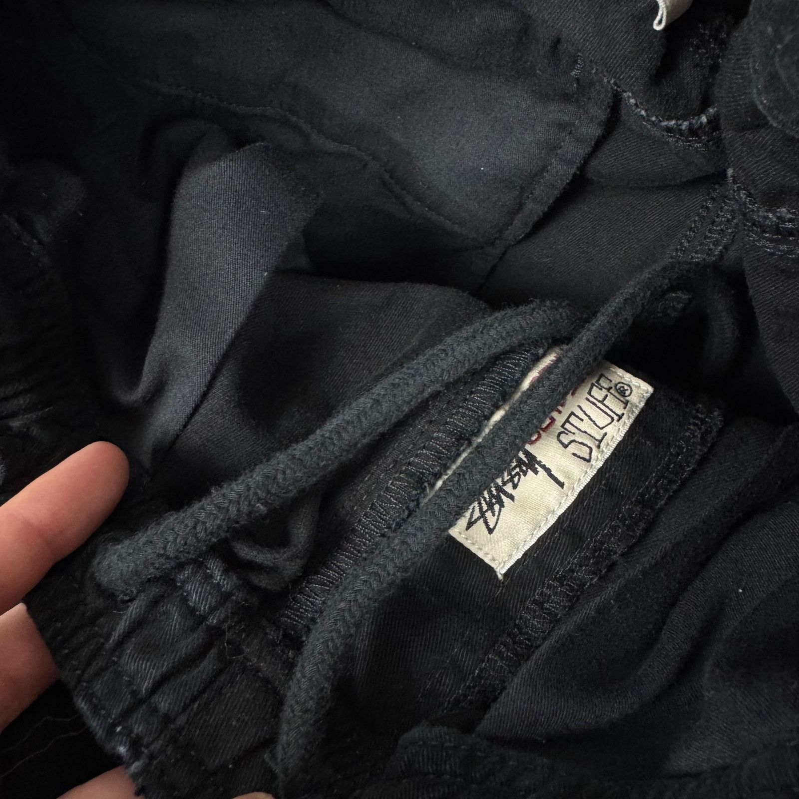 Stussy Stussy Black Pant Size US 32 / EU 48 - 11 Thumbnail