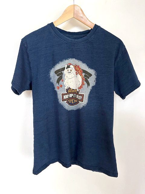 kapital キャピタル sushi psycho tシャツ インディゴ kapital キャピタル sushi psycho tシャツ インディゴ Kapital